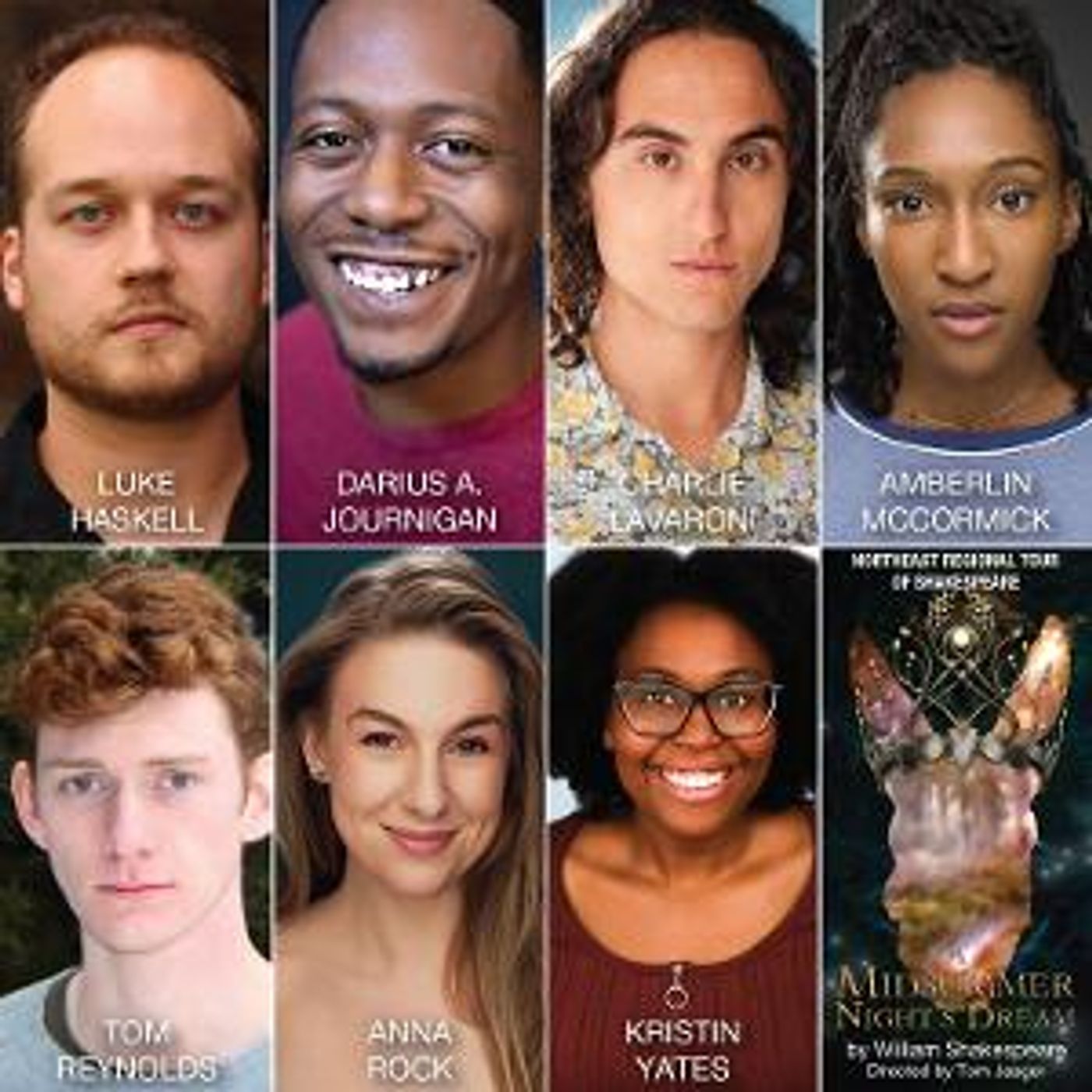 Cast Set For Northeast Regional Tour Of Shakespeare & Company's A MIDSUMMER NIGHT'S DREAM  Image