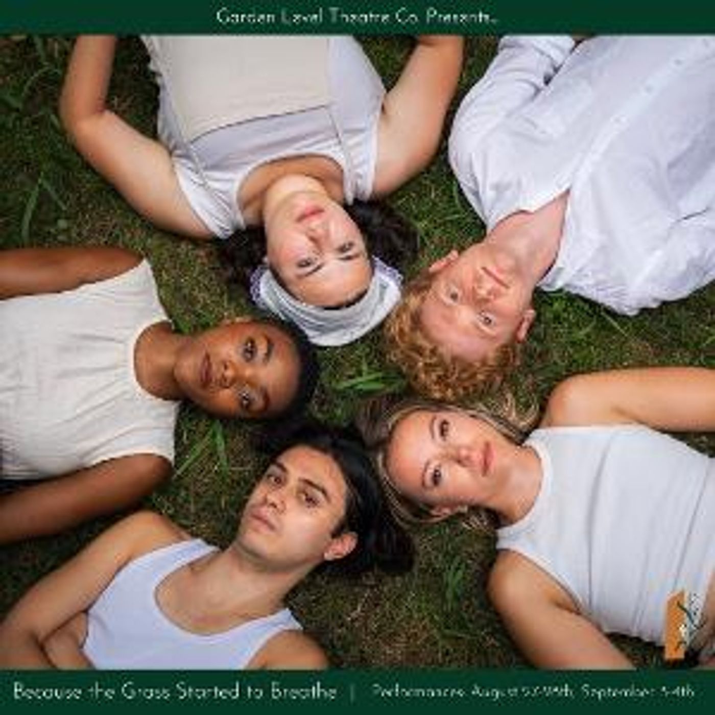 Tickets Now on Sale For The World Premiere of BECAUSE THE GRASS STARTED TO BREATHE  Image