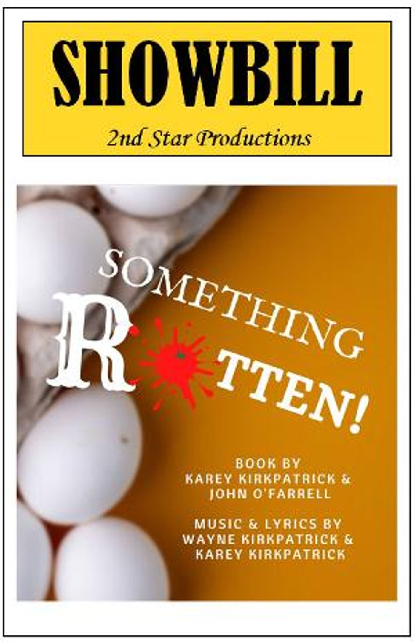 2nd Star Productions Presents SOMETHING ROTTEN! At The Bowie Playhouse, May 26-June 24  Image