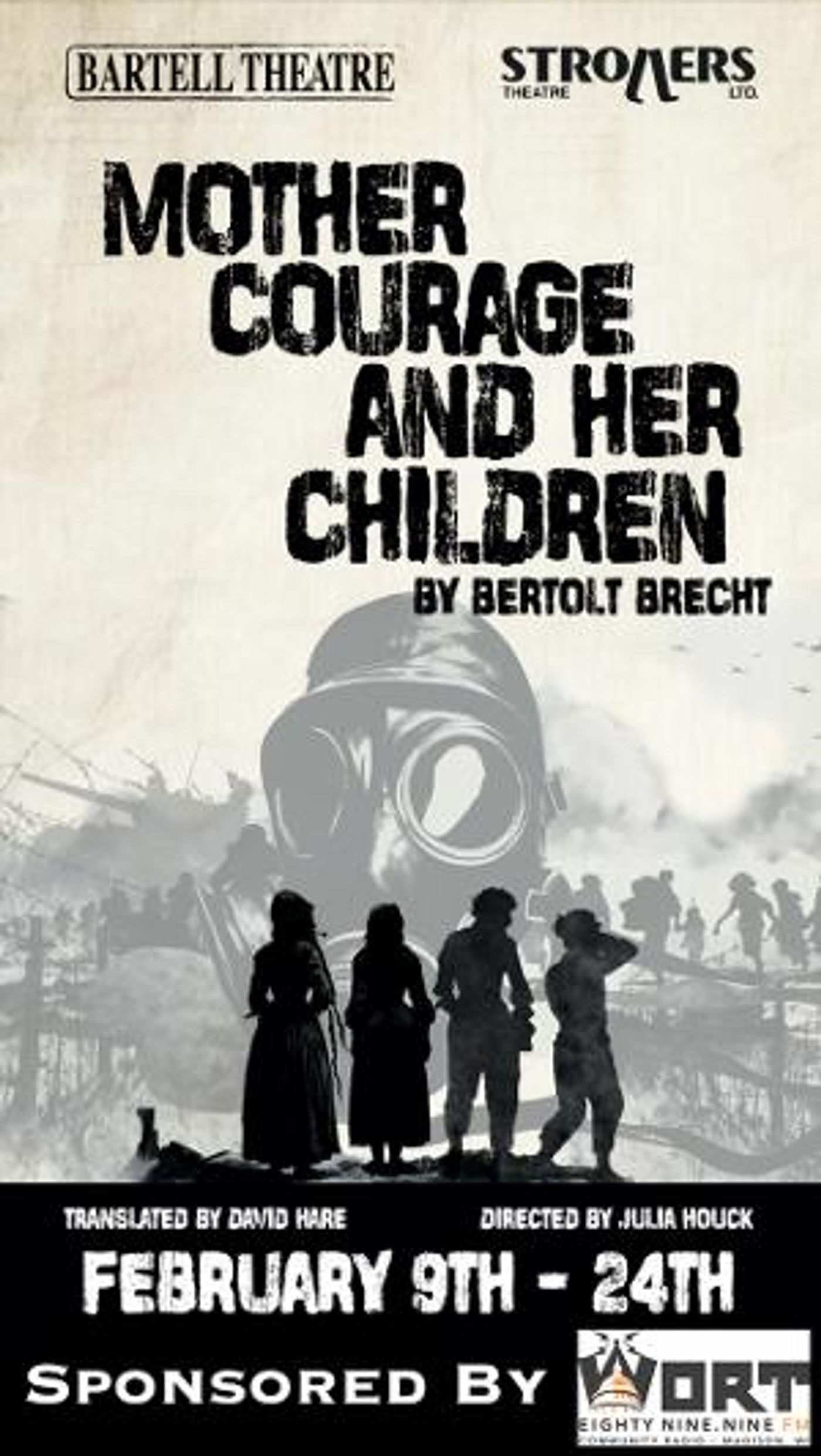 Strollers' Theatre to Present MOTHER COURAGE AND HER CHILDREN in February  Image