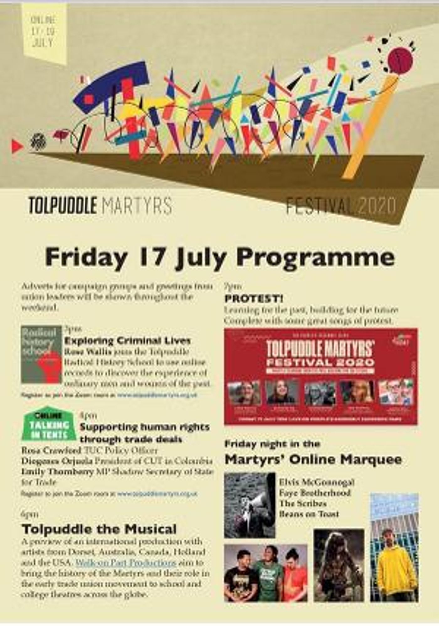 Walk-On Part Productions Presents New Musical  Image