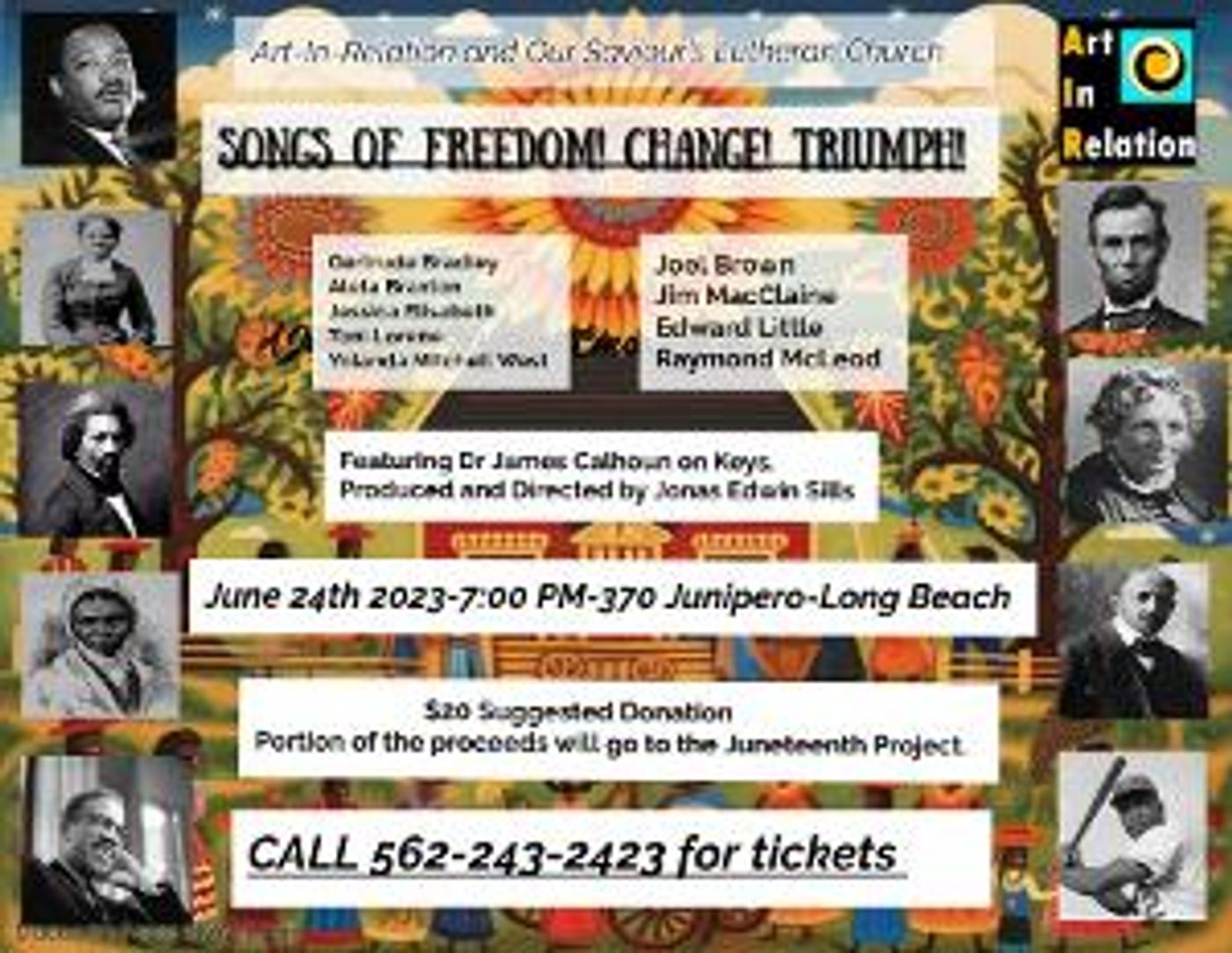 Art-In-Relation to Present Spirituals And Contemporary Songs Of Freedom In Reflection Of Juneteenth  Image