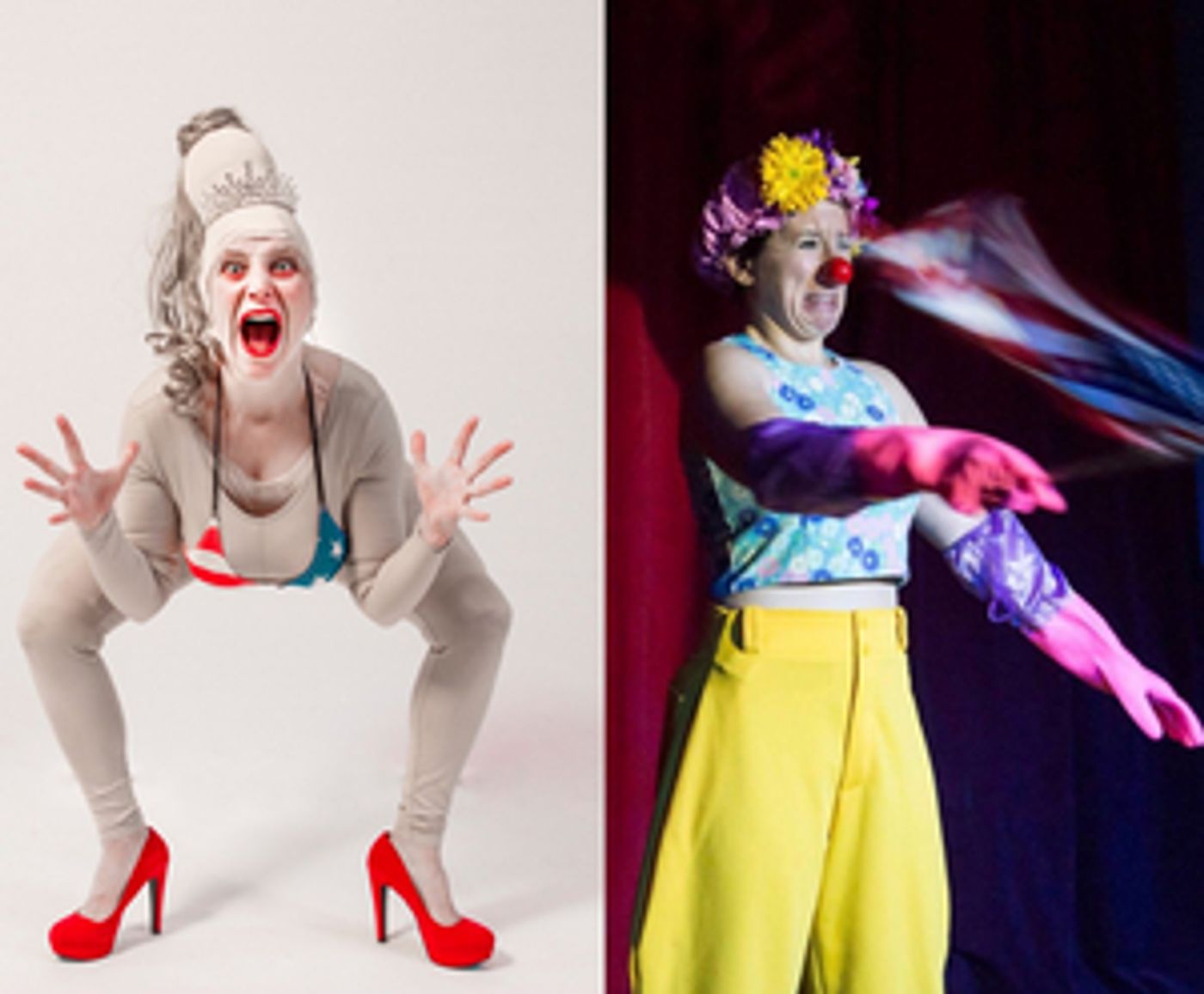 The Tank Double-Features Two Award-Winning One-Woman Physical Comedy Shows  Image