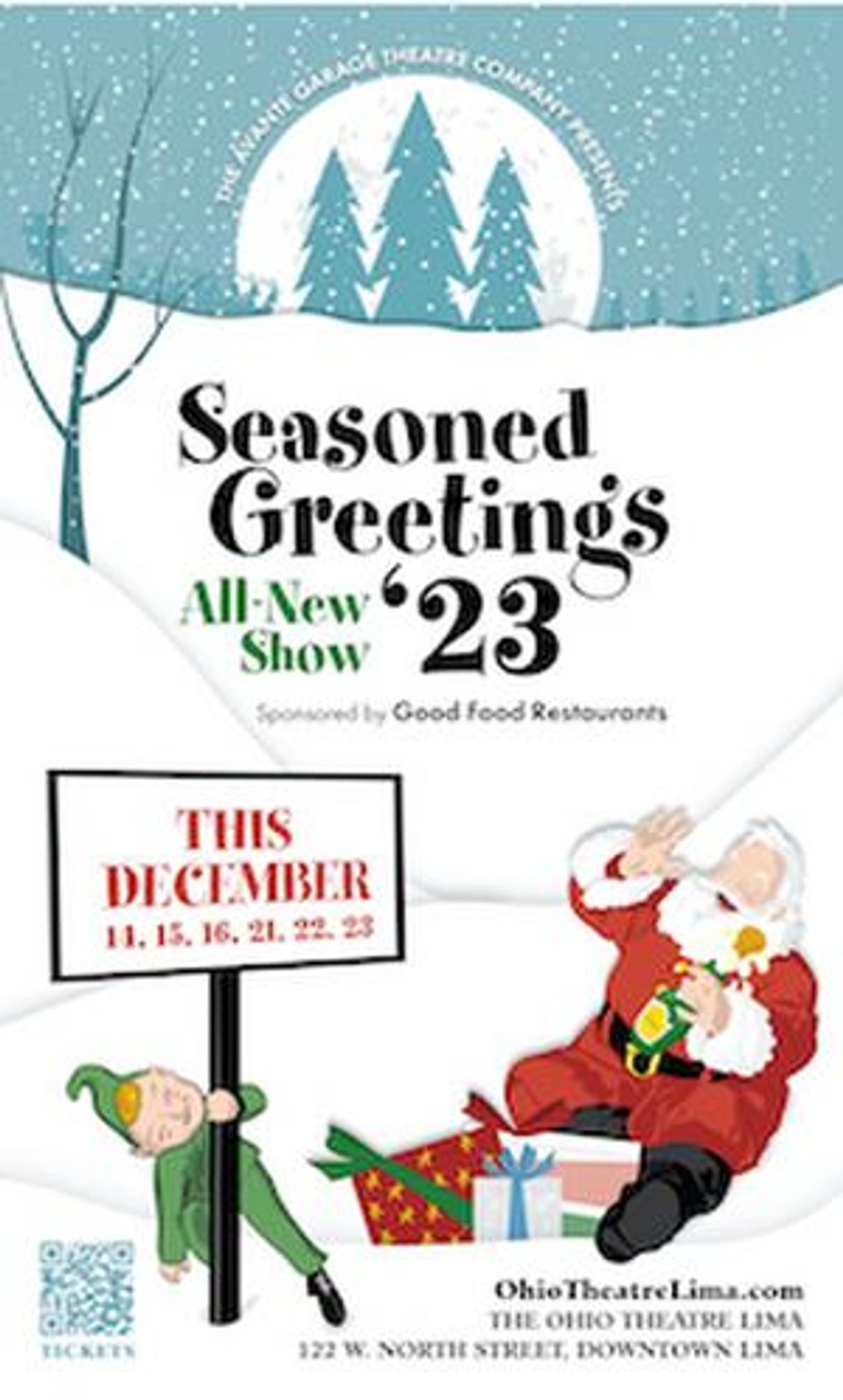 SEASONED GREETINGS '23! Opens at Ohio Theatre Lima  Image