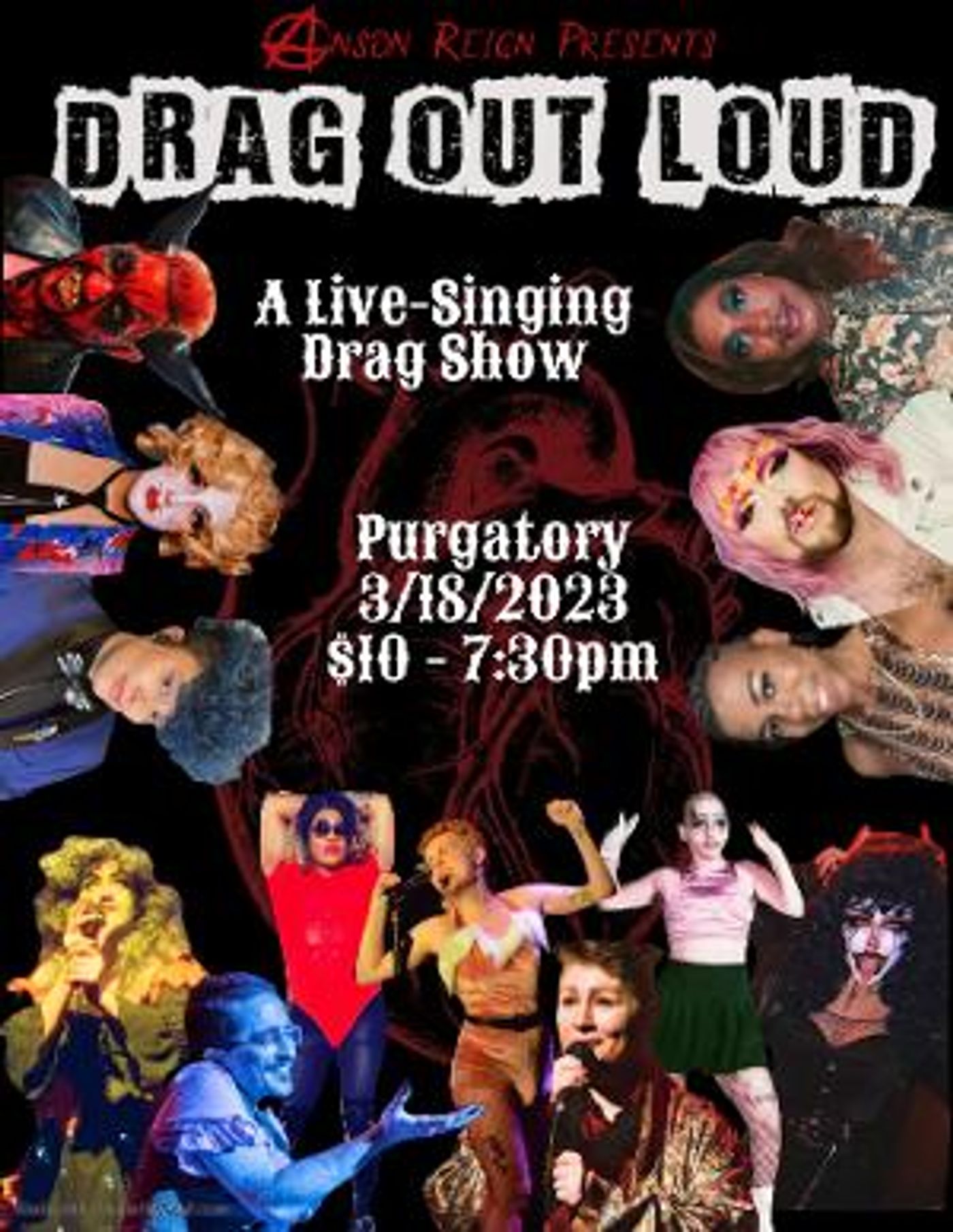 DRAG OUT LOUD - A Live-Singing Drag Cabaret Returns To Purgatory This Month  Image