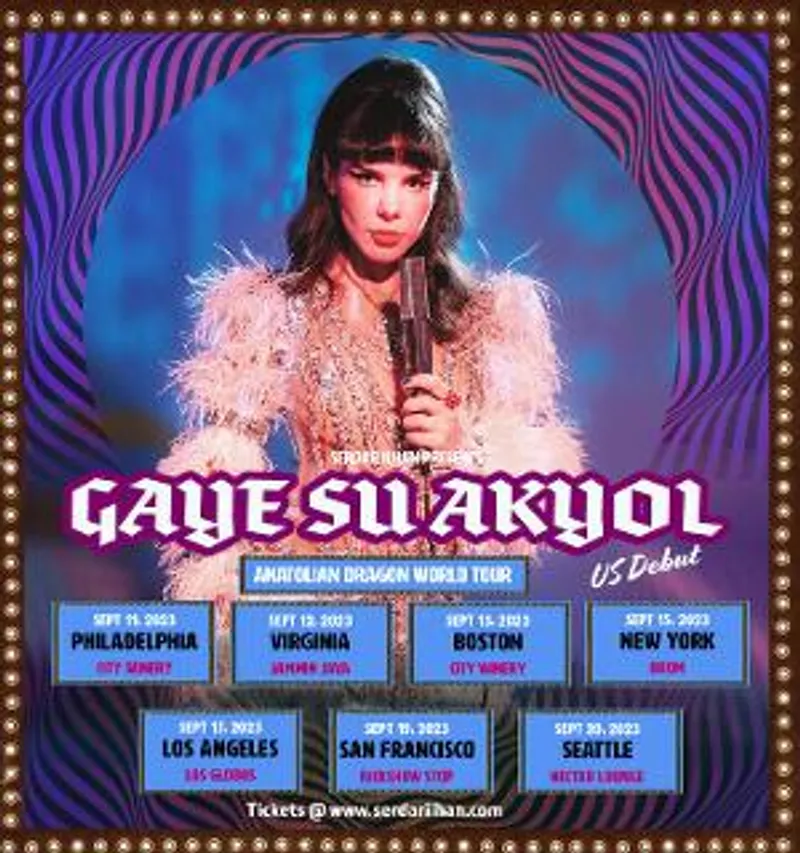 Turkish Psychedelic Rock Icon Gaye Su Akyol to Launch U.S. Debut Tour Image