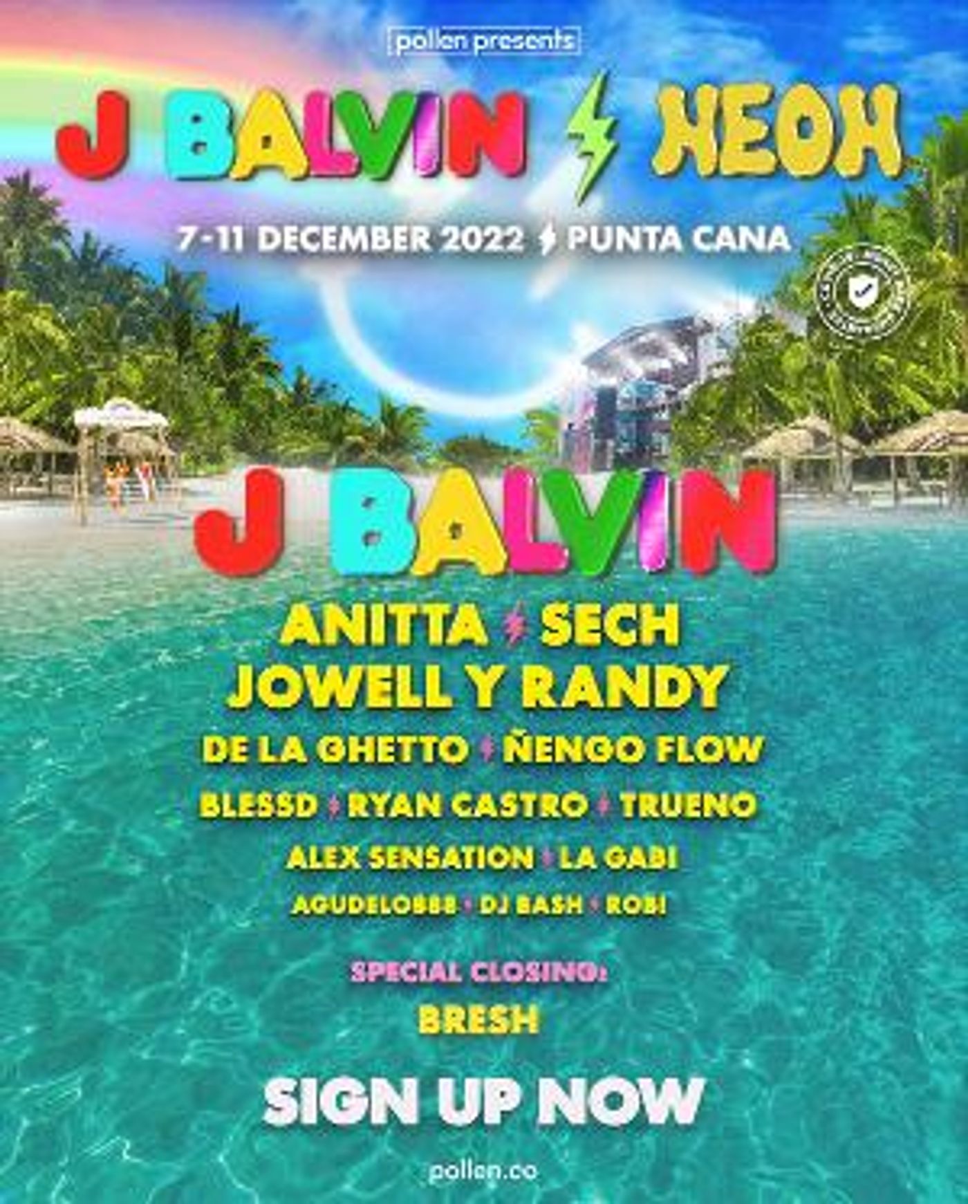 J Balvin Announces Anitta, Sech, And More For NEON Punta Cana  Image