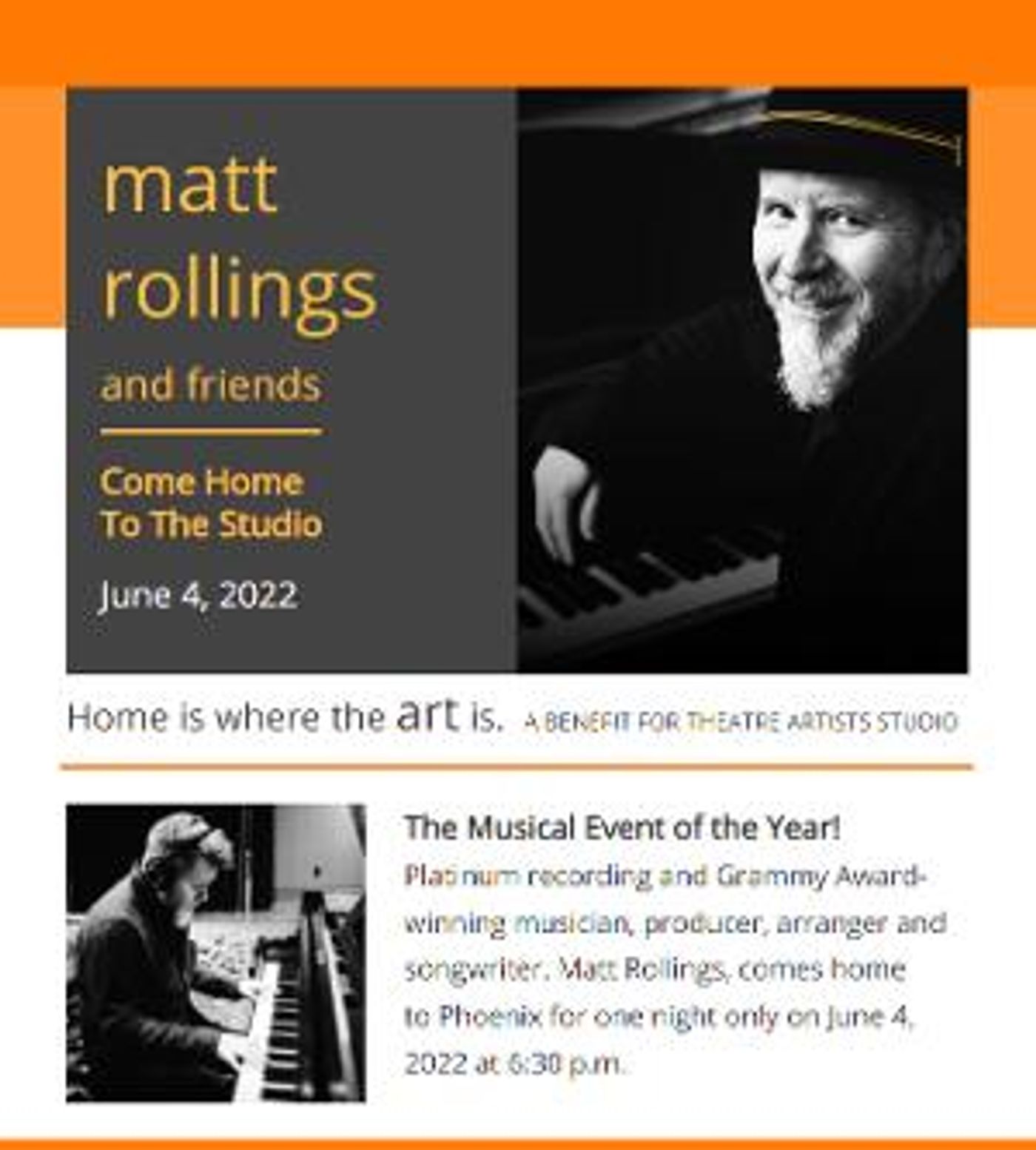 Matt Rollings Comes Home To Phoenix  Image