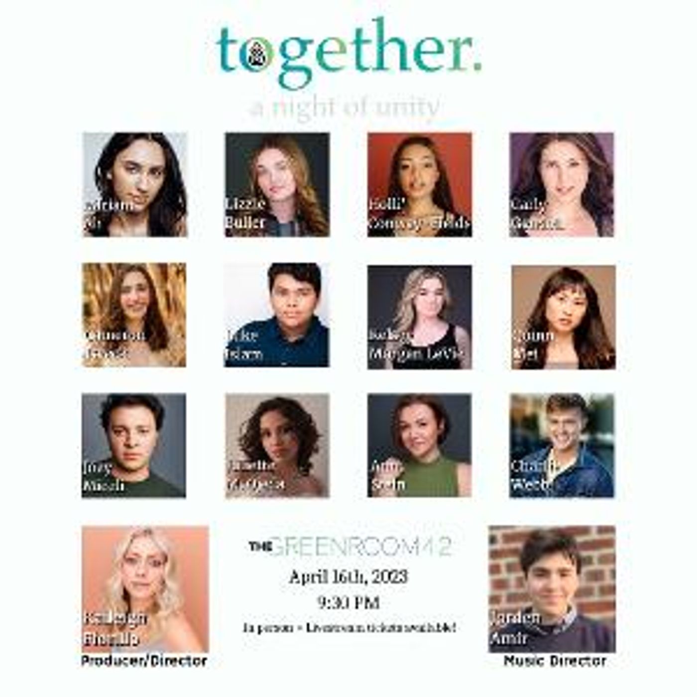 Broadway and Aspiring Performers Will Sing For Sexual Assault Awareness Month  Image