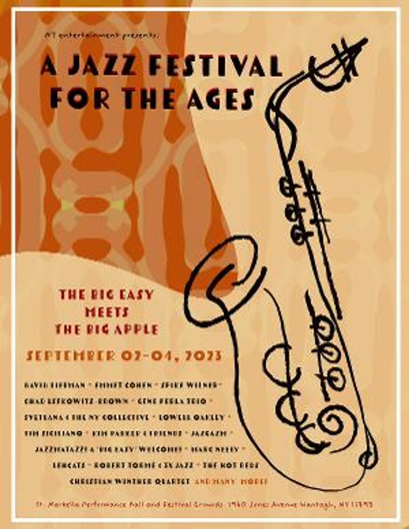 A JAZZ FESTIVAL FOR THE AGES To Takes Place In Wantagh This Labor Day Weekend  Image