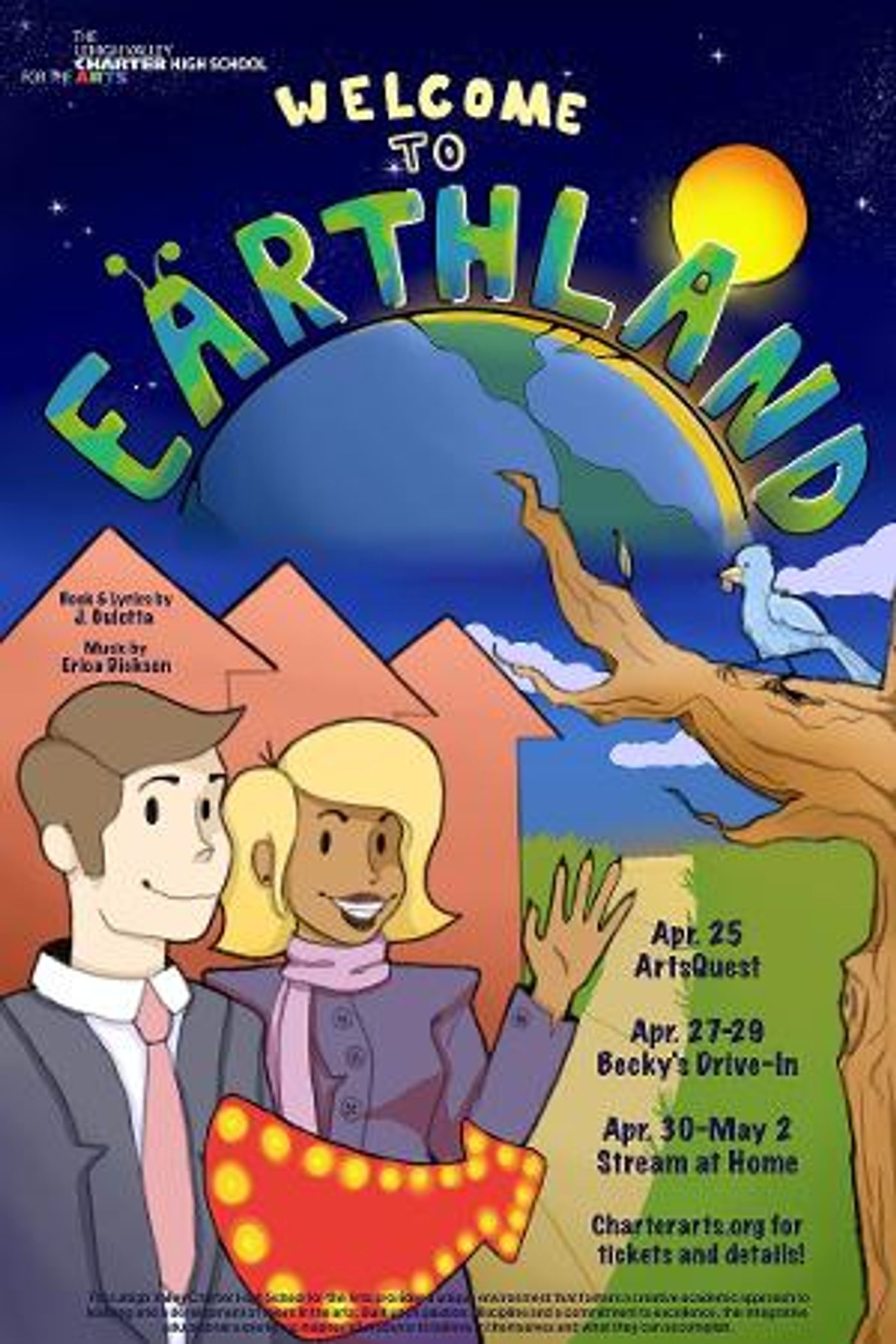 Lehigh Valley Charter High School For The Arts Will Perform Original Spring Musical EARTHLAND  Image