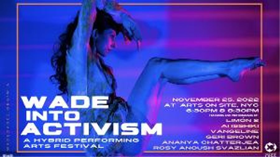 Vangeline Theater/ New York Butoh Institute Presents An Excerpt From The Slowest Wave At WADEintoACTIVISM Opening Night Image