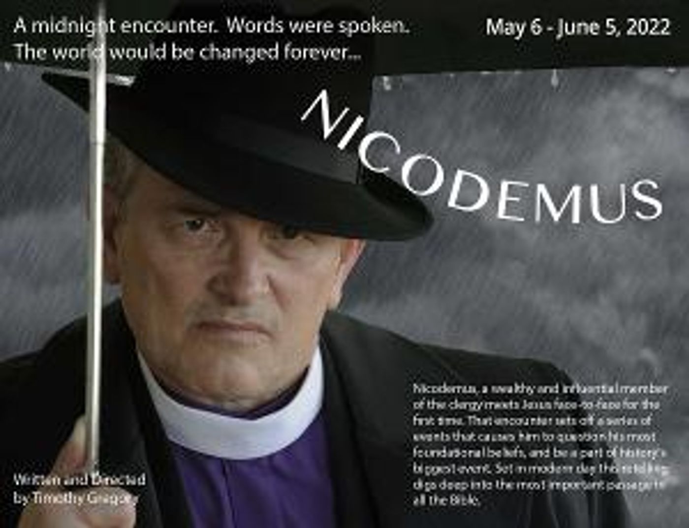 Provision Theater Company Presents NICODEMUS  Image