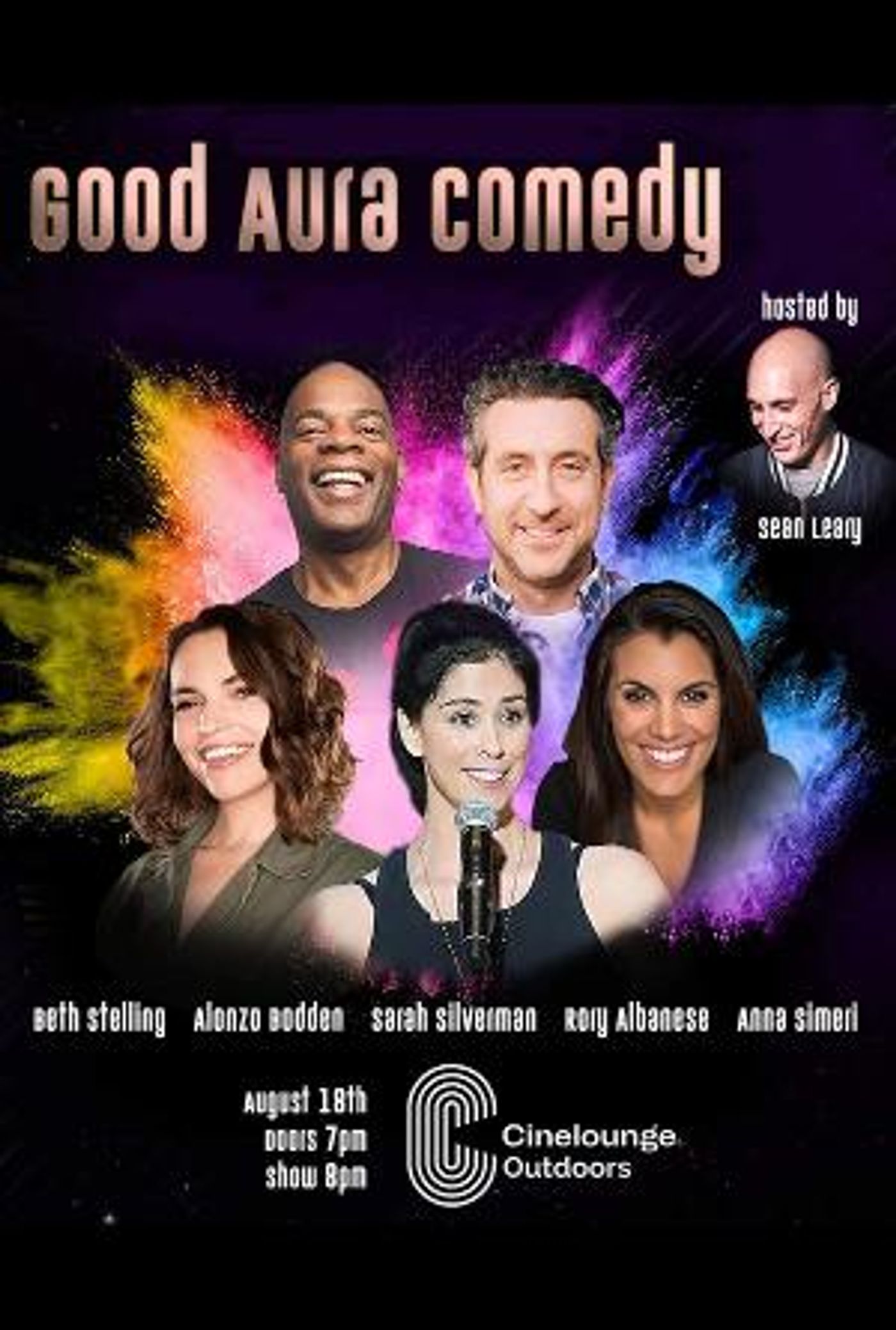 Sarah Silverman, Alonzo Bodden and More to Take Part in GOOD AURA COMEDY  Image