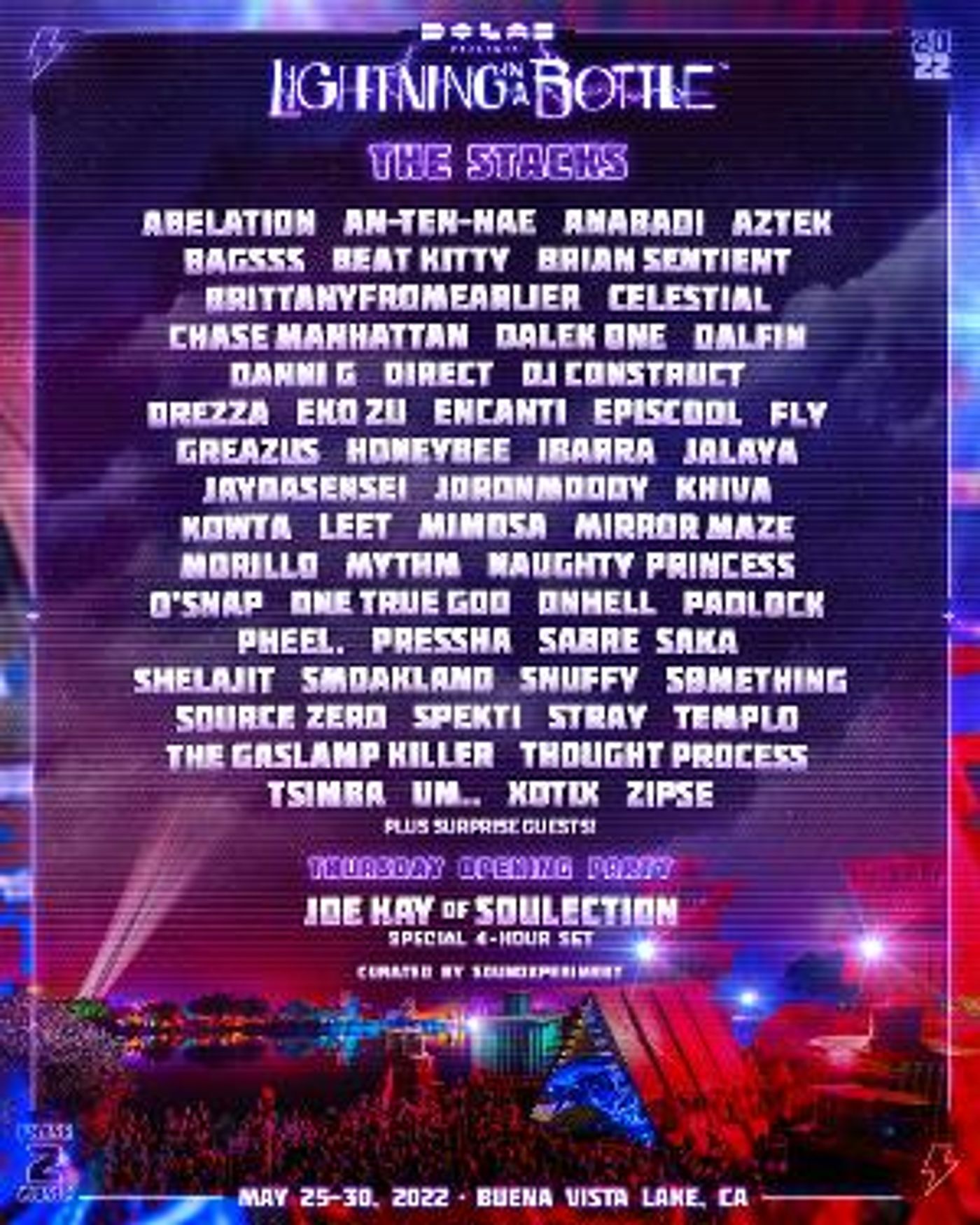 Lightning In A Bottle & Do LaB Announce Phase Two Artist Lineup  Image