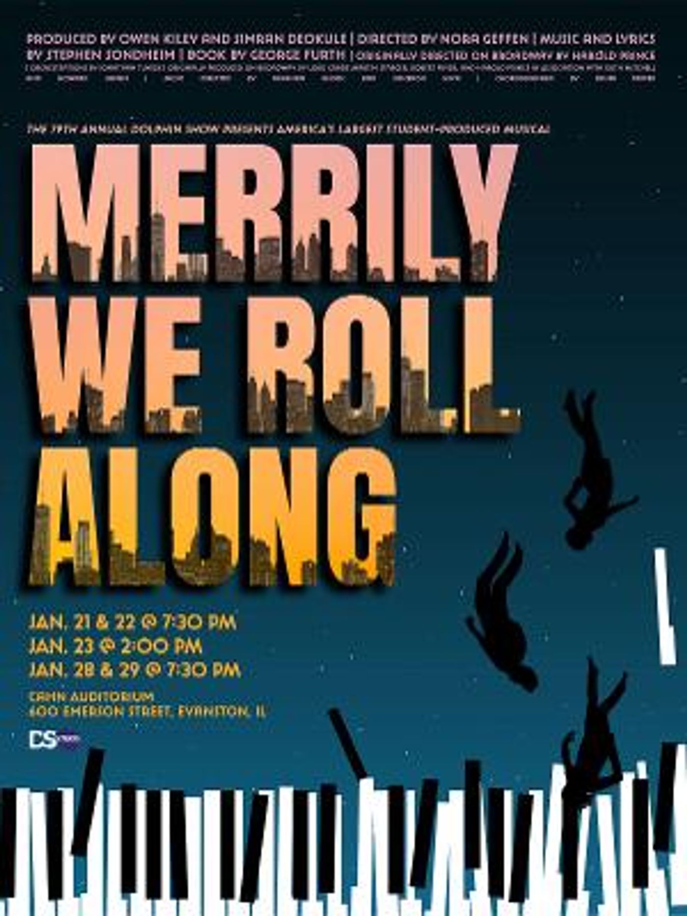 The 79th Annual Dolphin Show Releases Tickets For MERRILY WE ROLL ALONG, Honoring Stephen Sondheim  Image