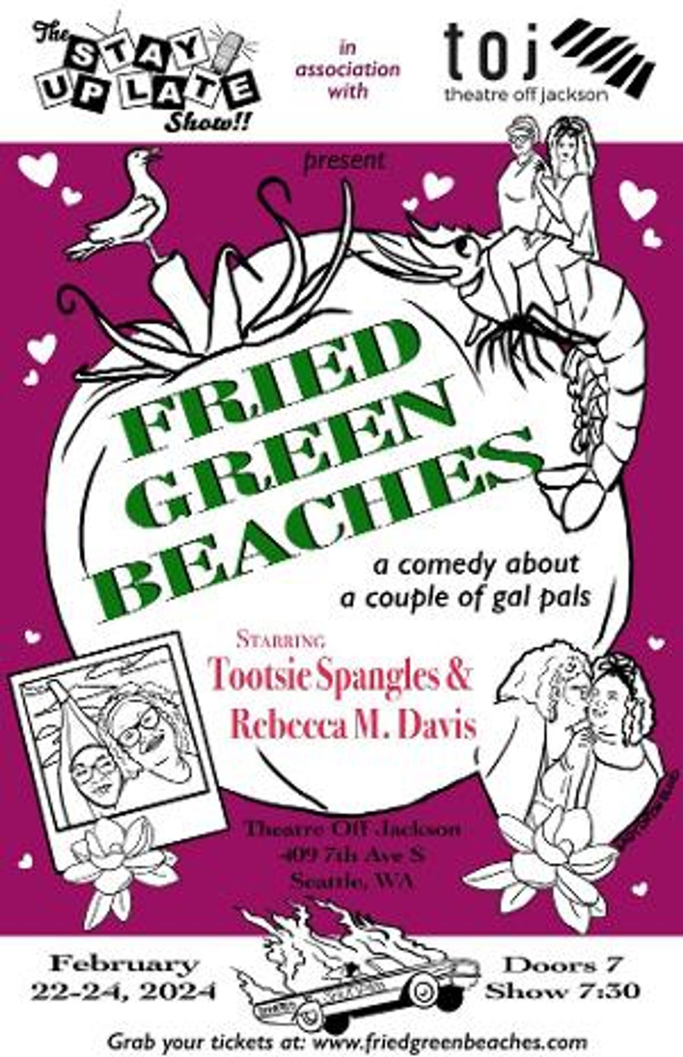 Comedy Duo Present A Weekend Of Hilariously Nostalgic Sketch & Spectacle With FRIED GREEN BEACHES  Image