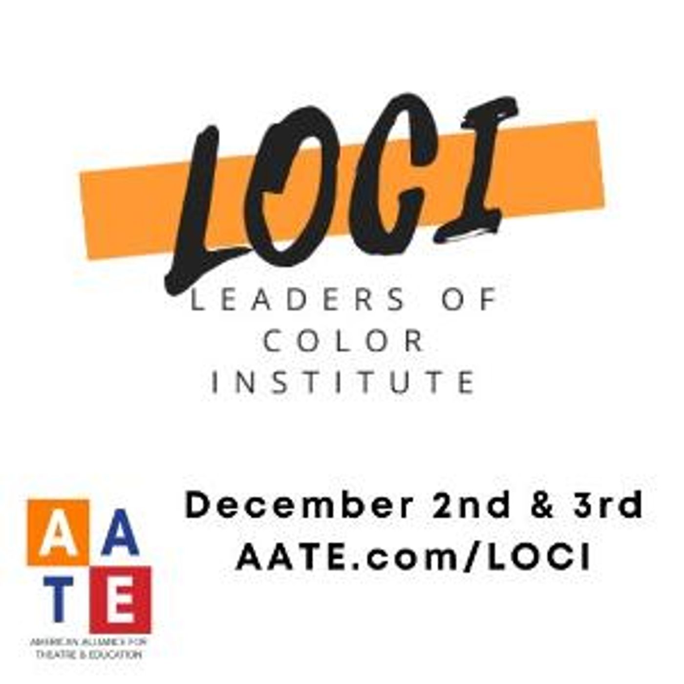 American Alliance For Theatre And Education Hosts 3rd Annual Leaders Of Color Institute  Image