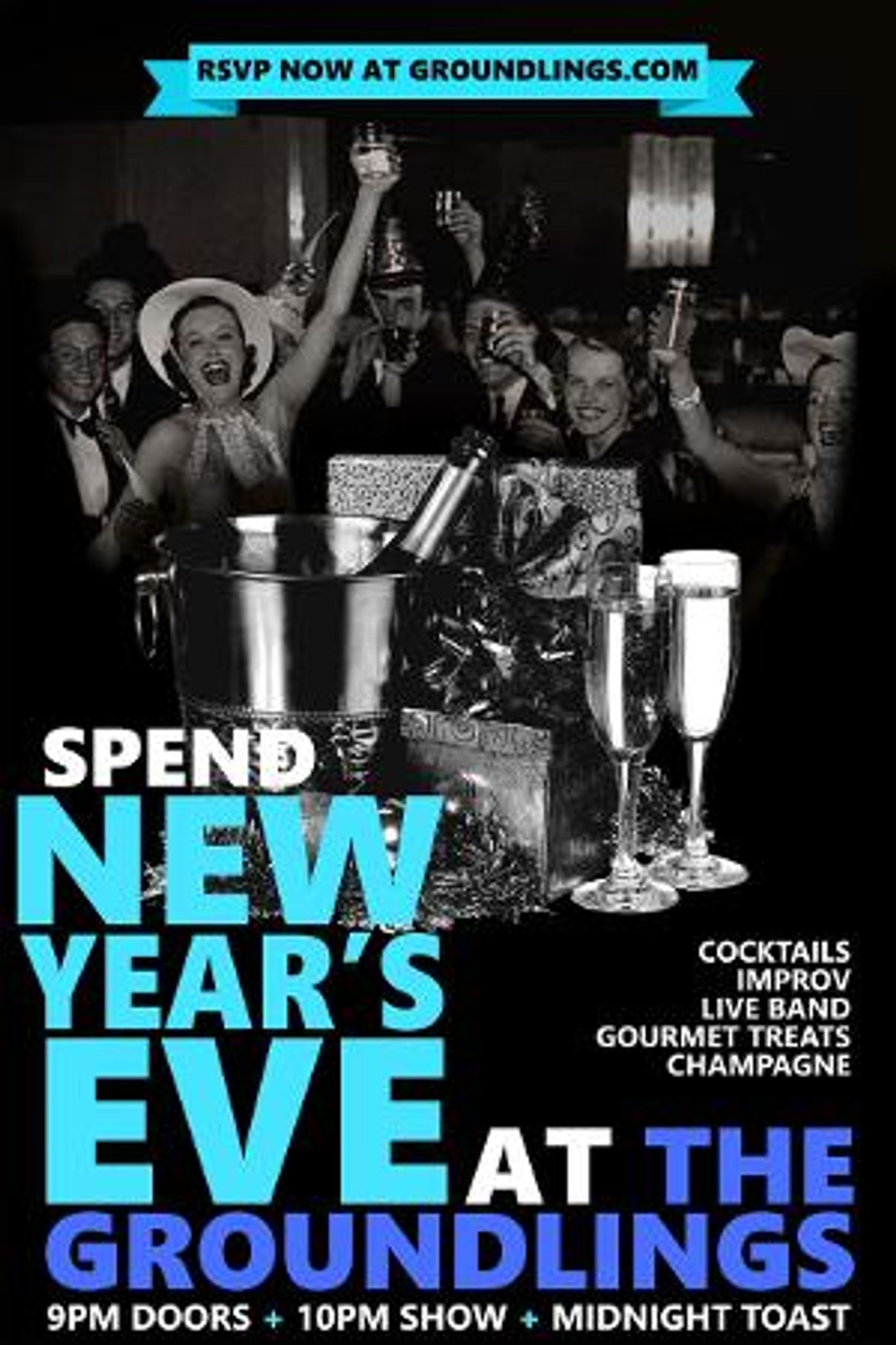 Ring In The New Year With The Groundlings  Image