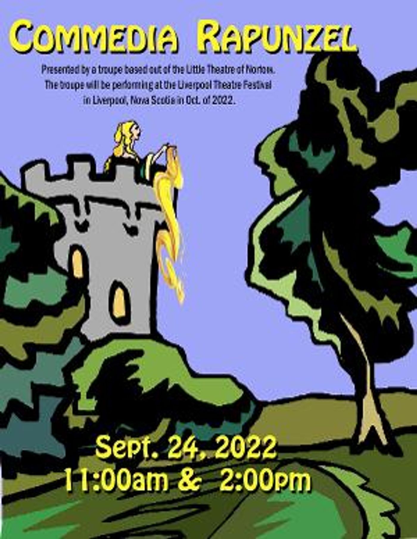 Peninsula Community Theatre to Present THE COMMEDIA RAPUNZEL in September  Image