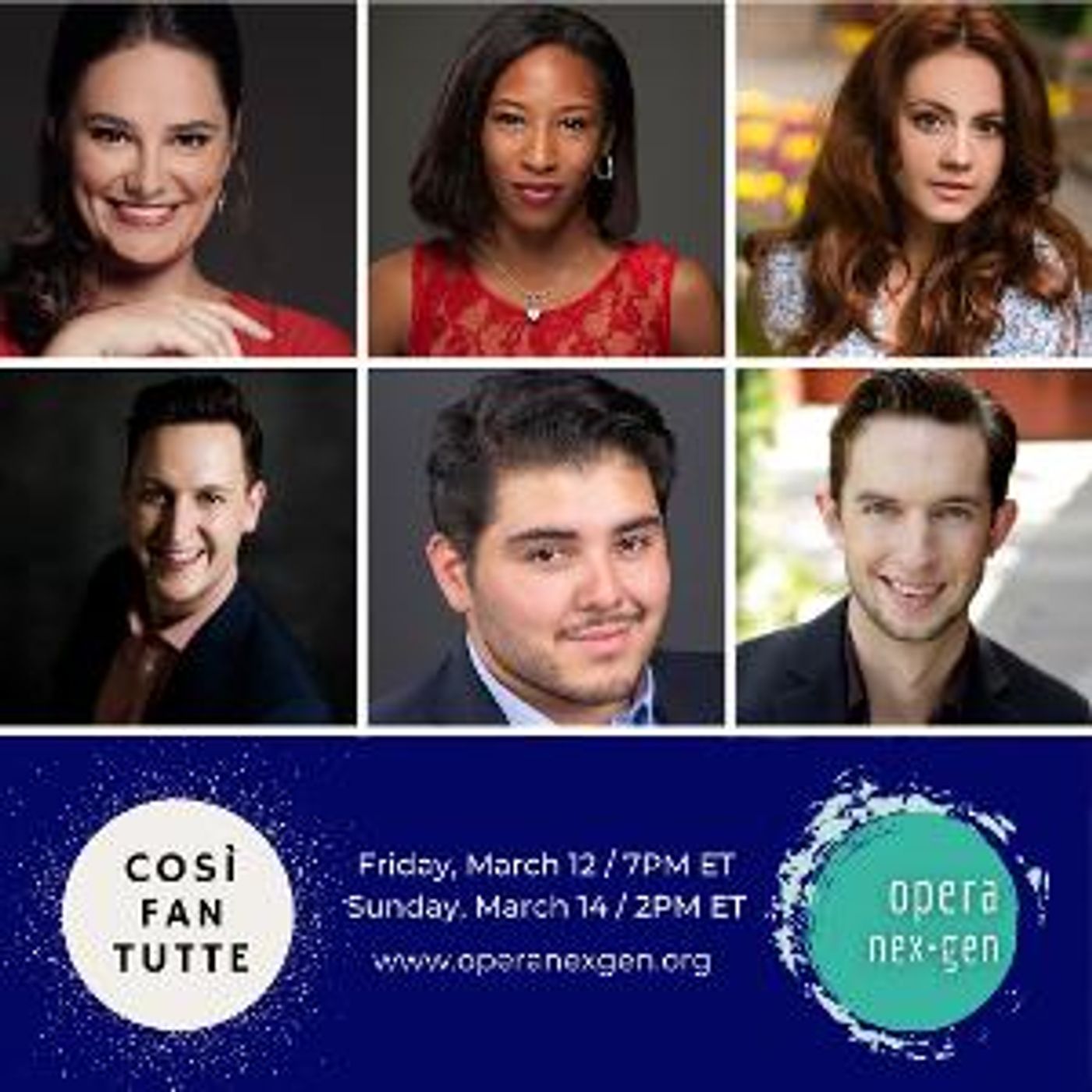 OPERA NEXGEN Announces Cast For Virtual COSI FAN TUTTE  Image