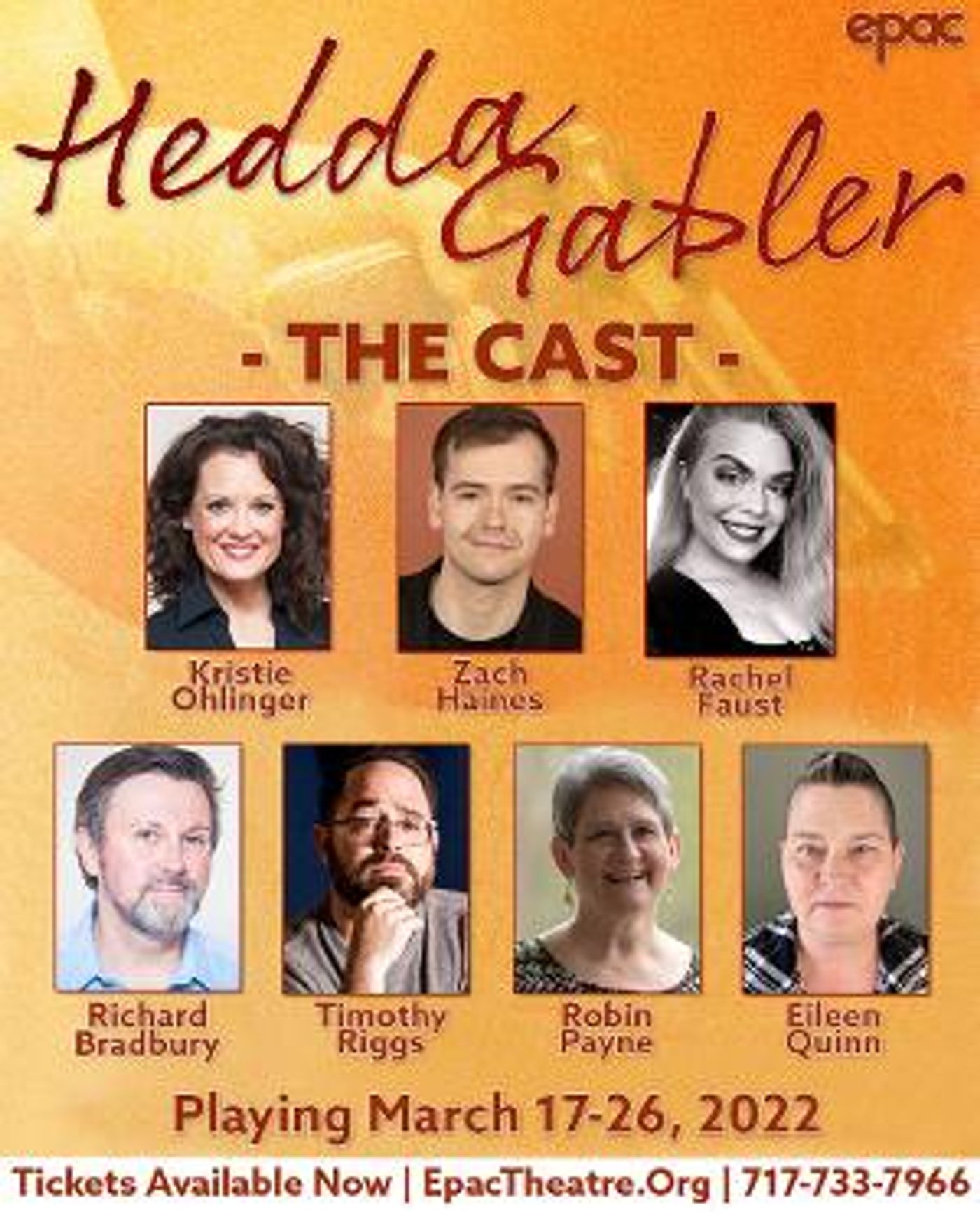 Ephrata Performing Arts Center Kicks Off 2022 Season With Hedda Gabler  Image