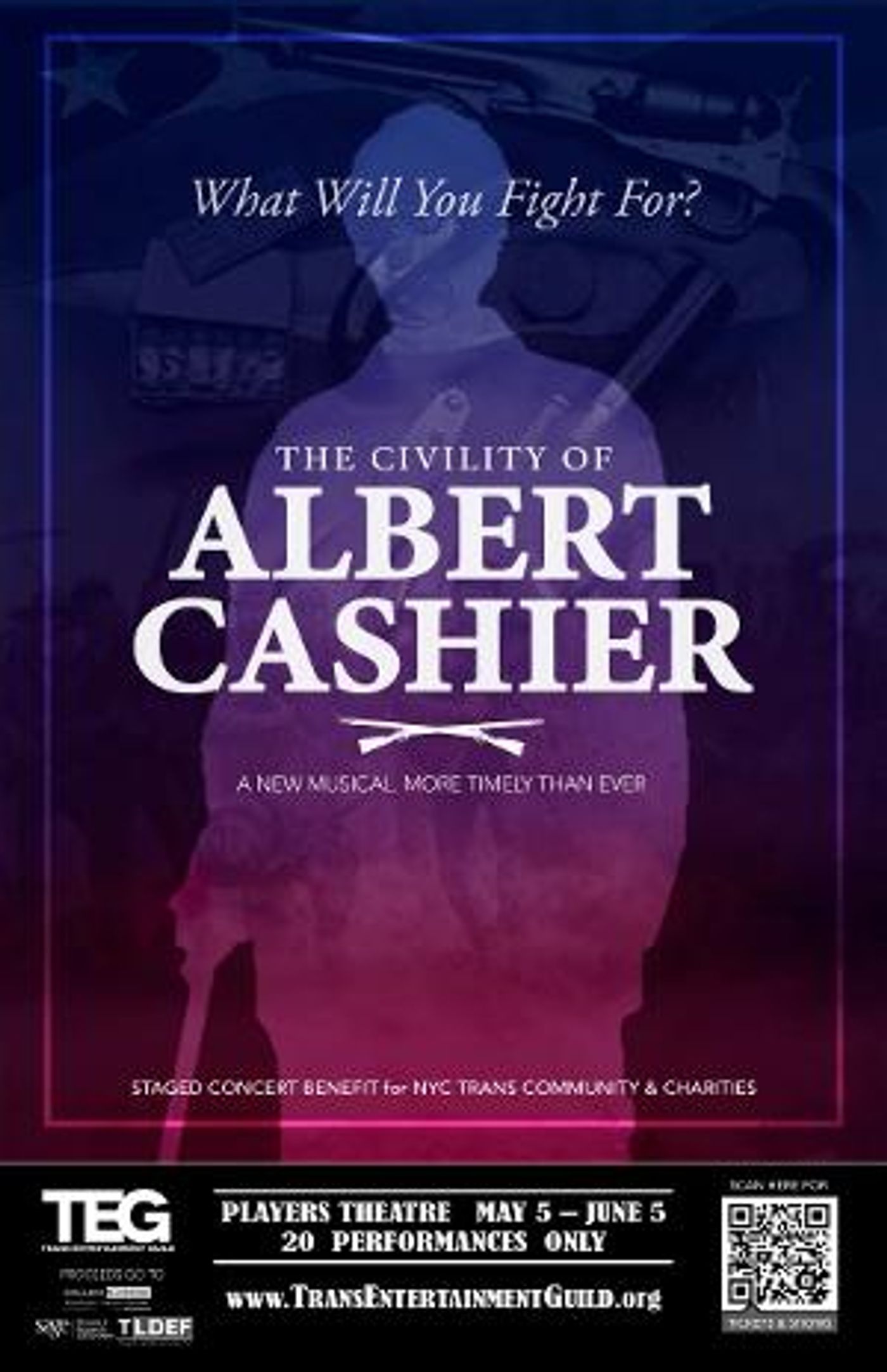 THE CIVILITY OF ALBERT CASHIER to be Presented at The Players Theatre  Image