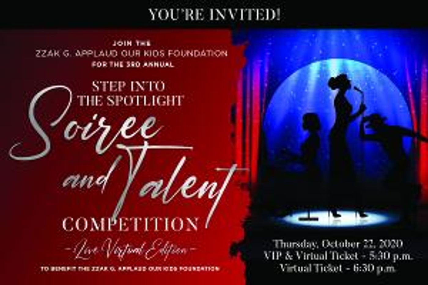 Fredi Walker-Browne, Ryan Knowles, Devin Trey Campbell and More to Take Part in STEP INTO THE SPOTLIGHT SOIREE & TALENT COMPETITION  Image