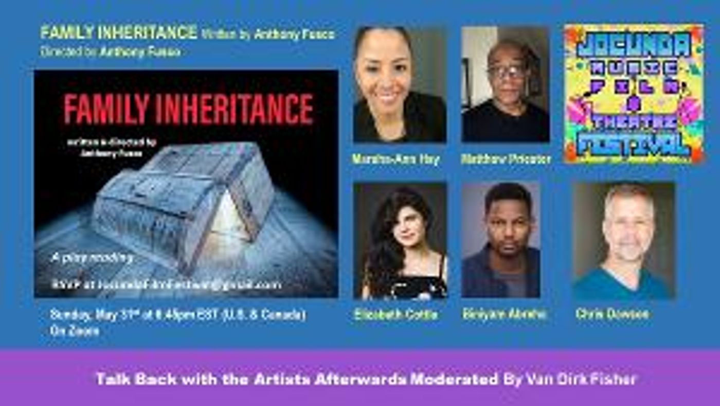 The Riant Theatre's Play Reading Series to Feature FAMILY INHERITANCE  Image