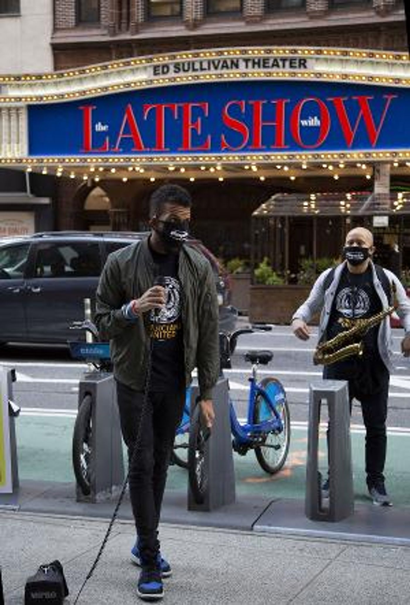 TV Musicians Rally and March in New York City To Demand Fair Contracts From ABC, CBS and NBC  Image