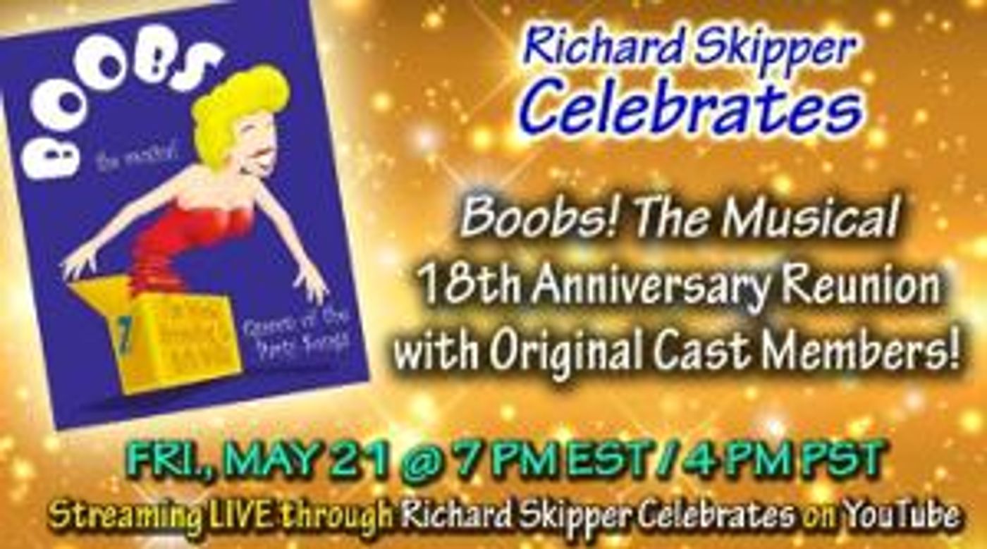 BOOBS! THE MUSICAL 18th Anniversary Original Cast Reunion Announced  Image