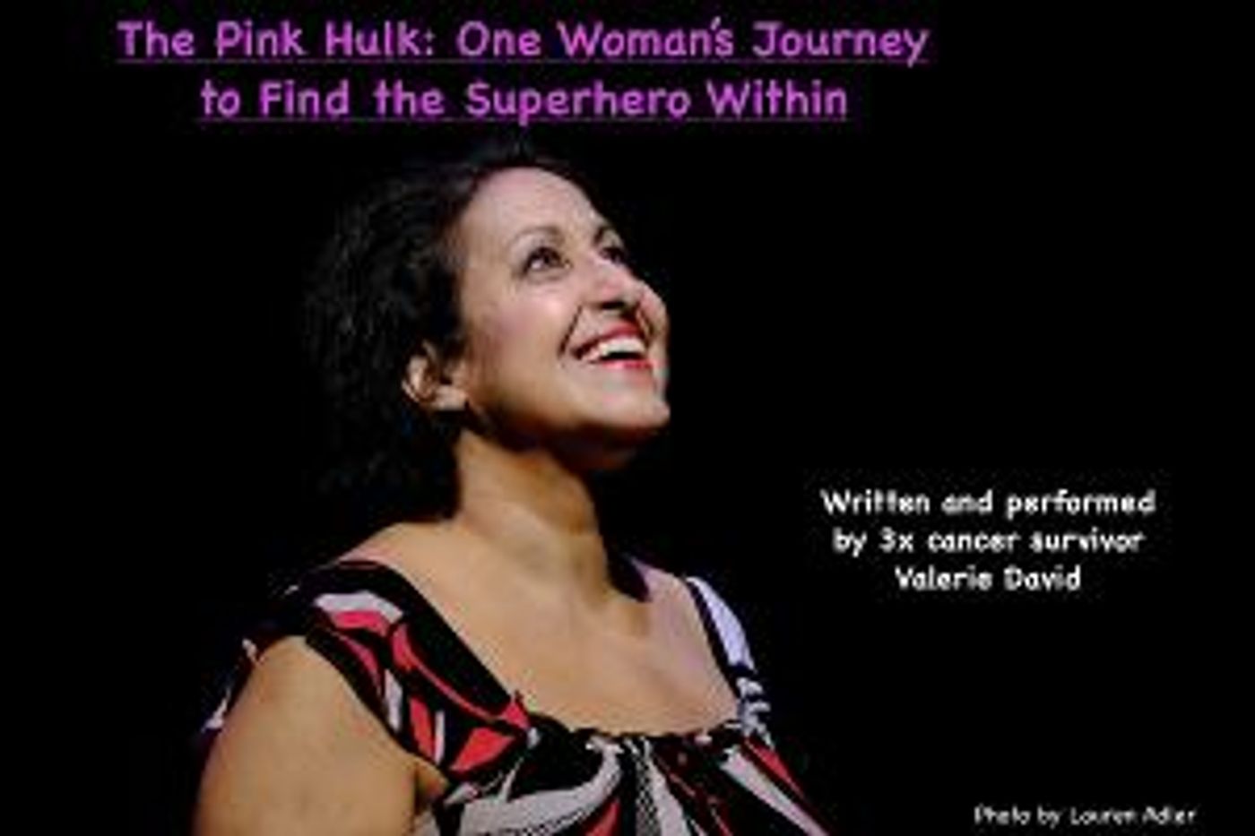 THE PINK HULK Solo Show From  Cancer Survivor Valerie David Returns to Iceland This Month  Image