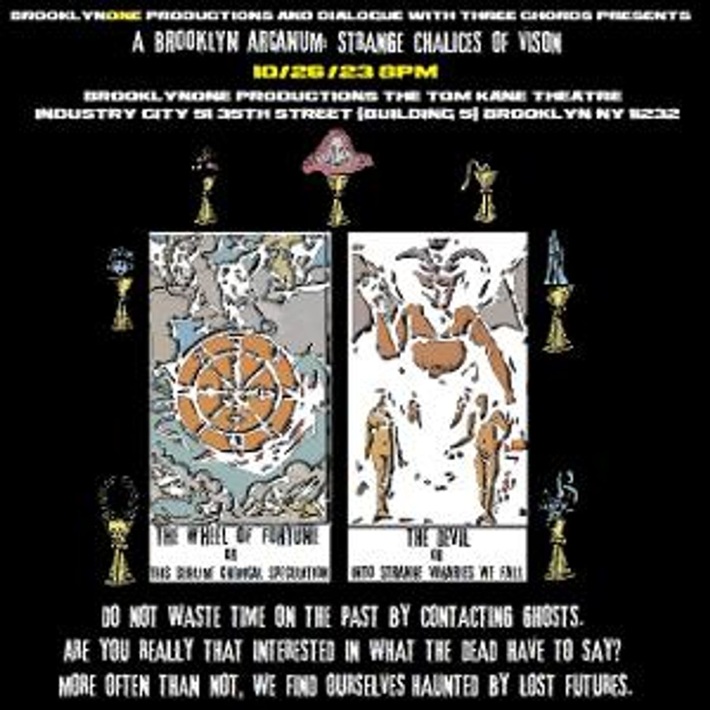 Dialogue with Three Chords to Present STRANGE CHALICES OF VISION at Industry City  Image