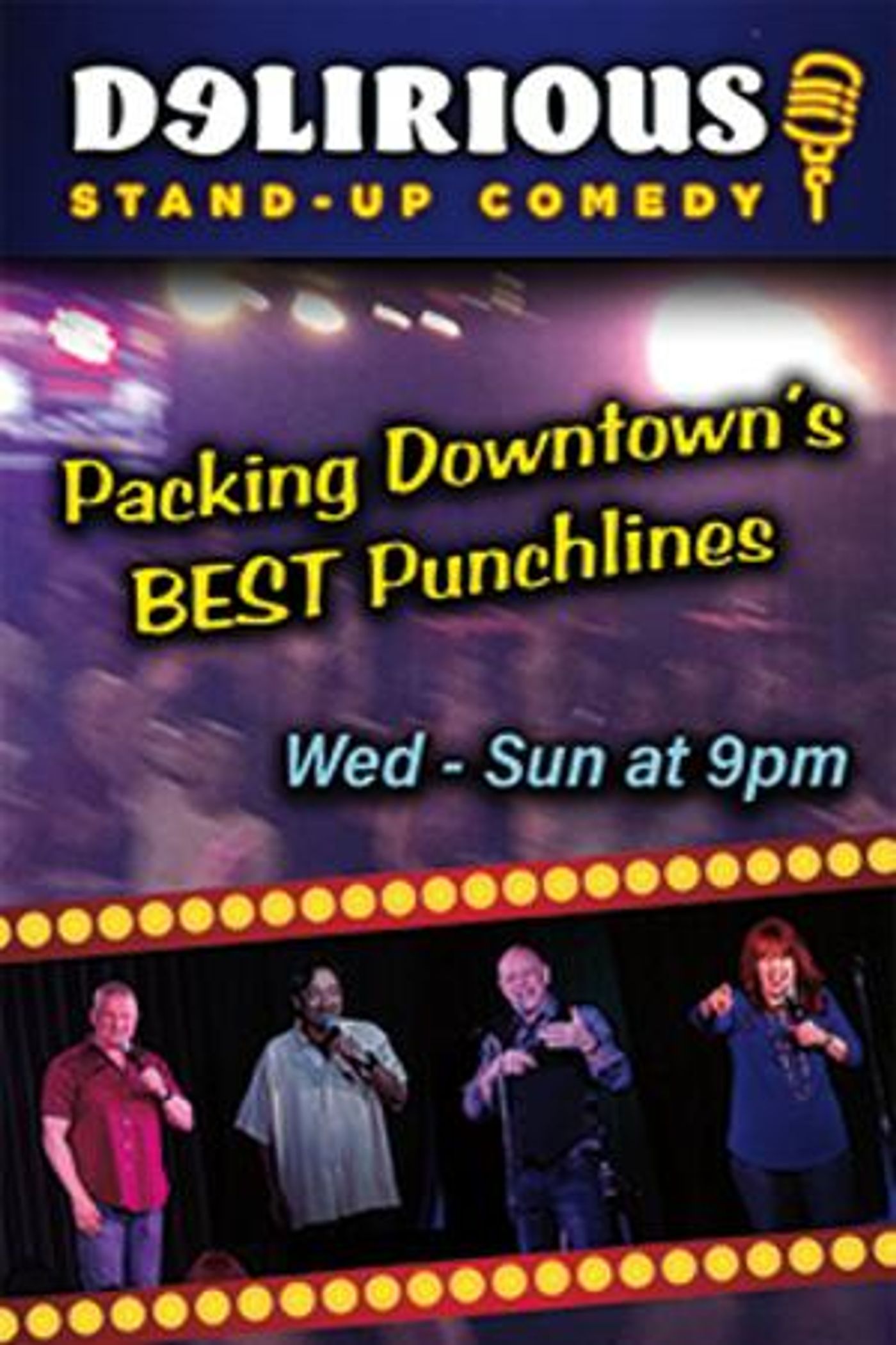 Delirious Comedy Club Brings Nightly Laughter To Downtown Las Vegas  Image