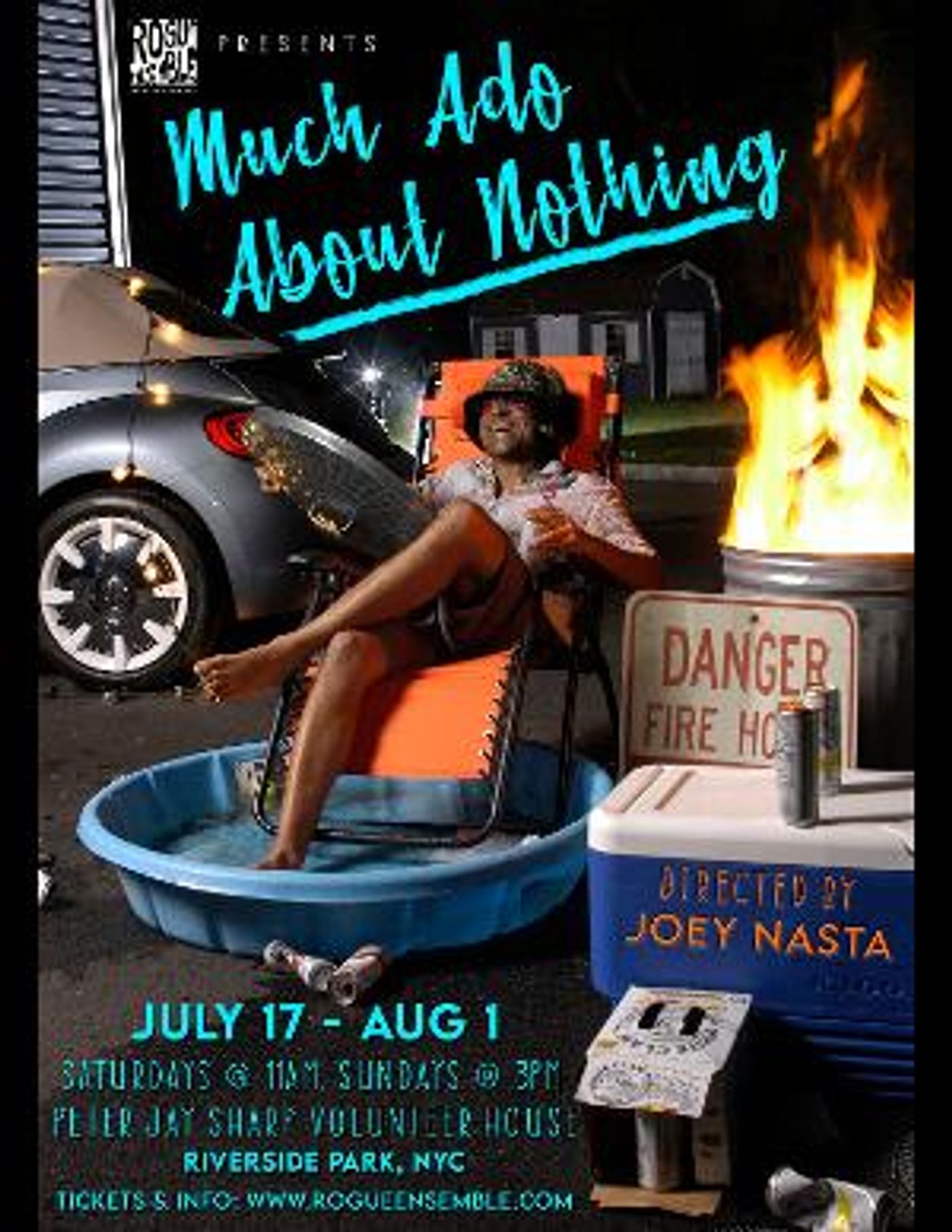 MUCH ADO ABOUT NOTHING to be Presented by The Rogue Ensemble Theatre Company  Image