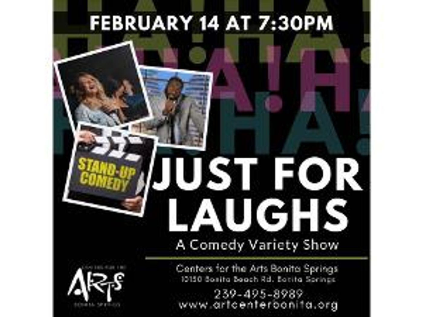 Center for Performing Arts Bonita Springs Has Announced the Lineup for JUST FOR LAUGHS VALENTINE'S SHOW  Image
