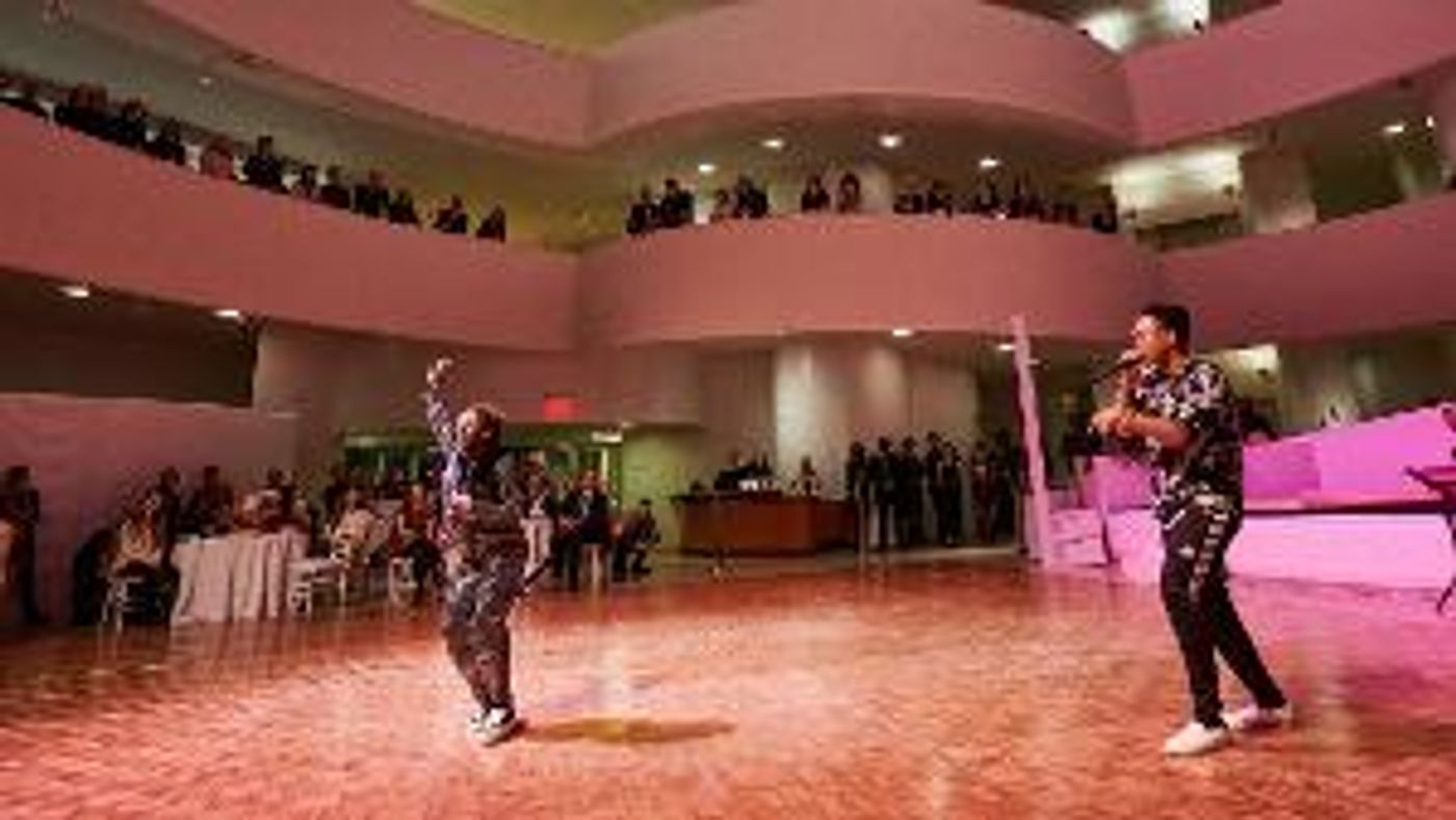 Works & Process At The Guggenheim Presents THE MISSING ELEMENT Live Performance  Image