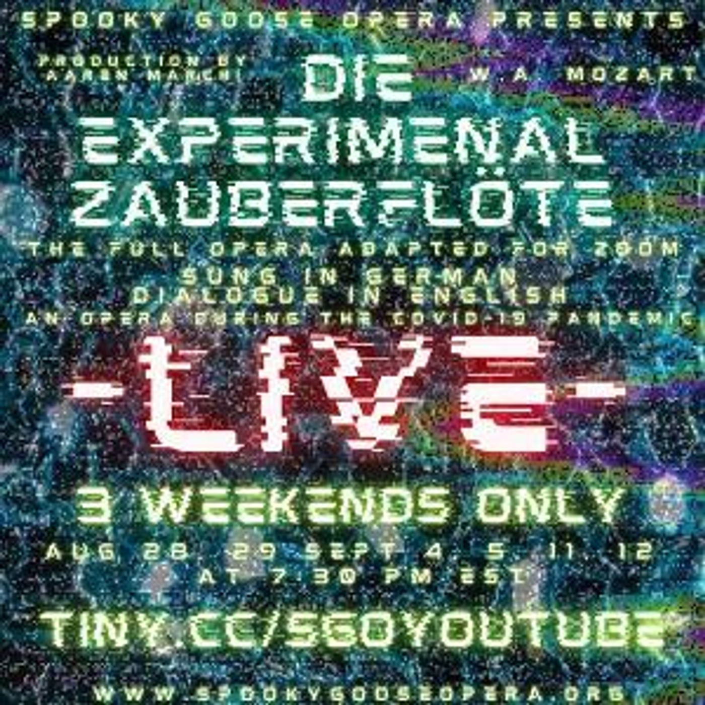 Spooky Goose Opera To Present THE MAGIC FLUTE Live on Zoom  Image