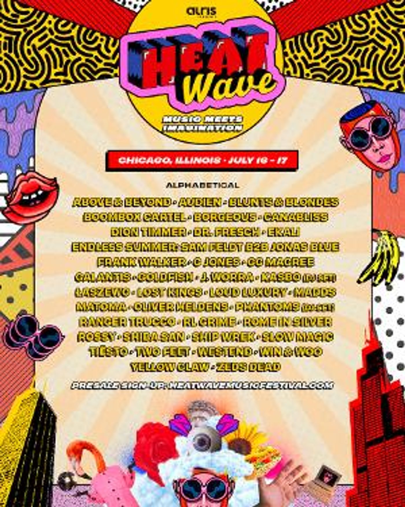 Auris Presents Announces Debut HEATWAVE Music Festival  Image