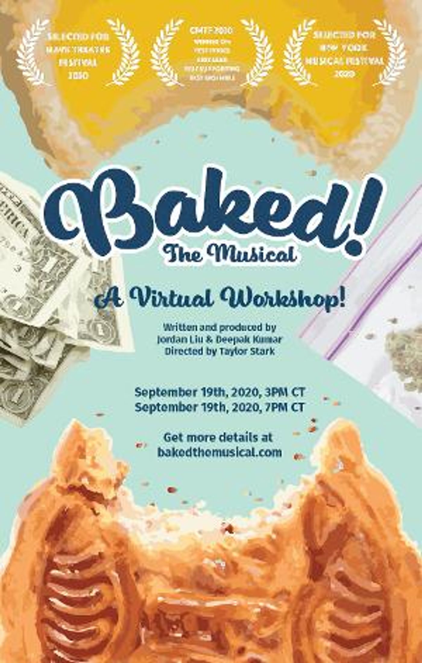 BAKED! THE MUSICAL Virtual Workshop Announced  Image