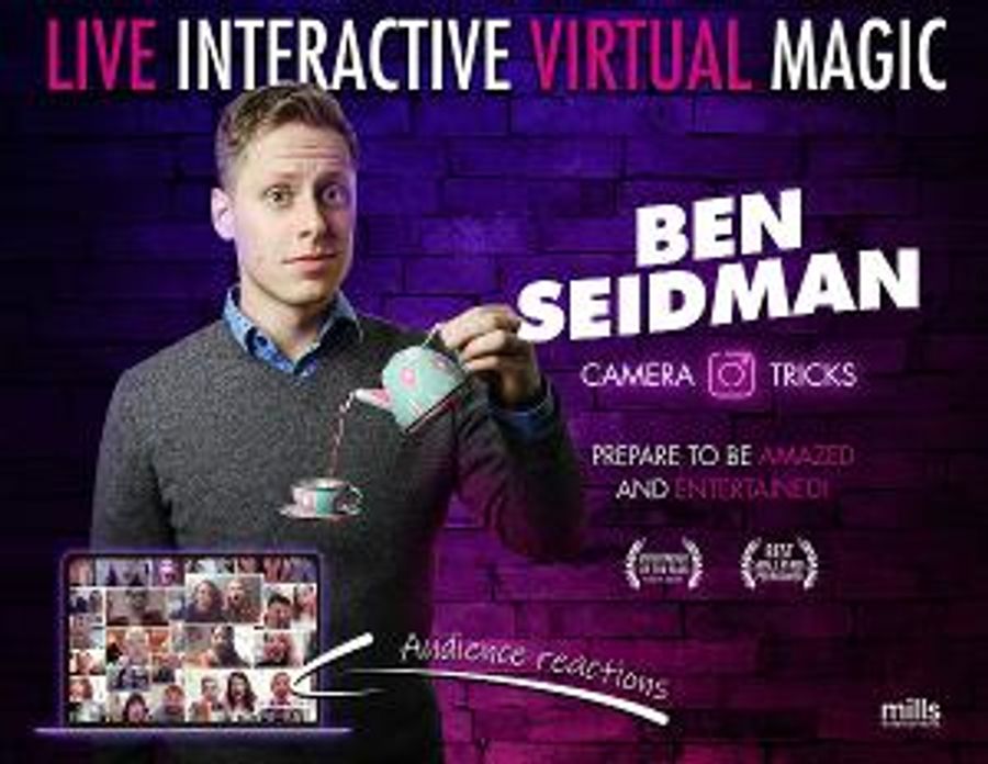 State Theatre New Jersey Presents CAMERA TRICKS WITH BEN SEIDMAN Image