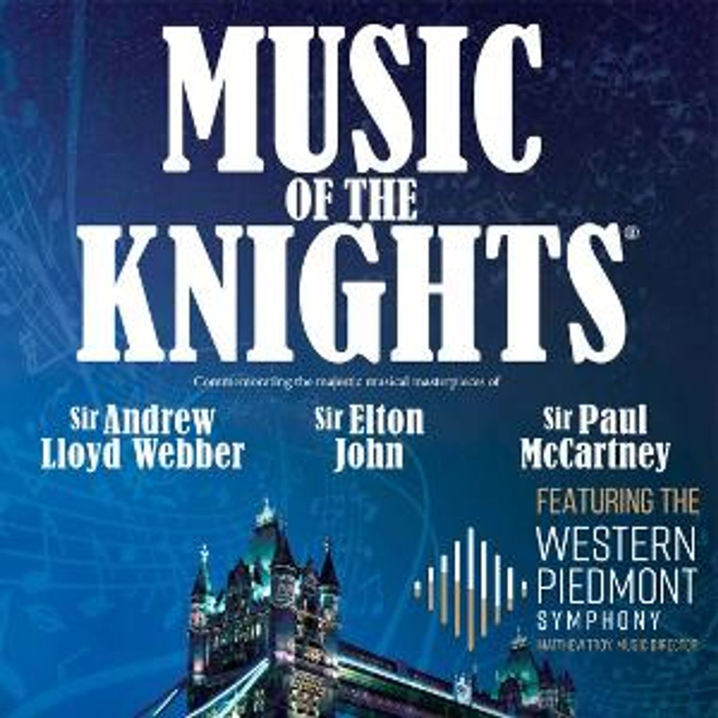 Western Piedmont Symphony Presents MUSIC OF THE KNIGHTS October 22  Image