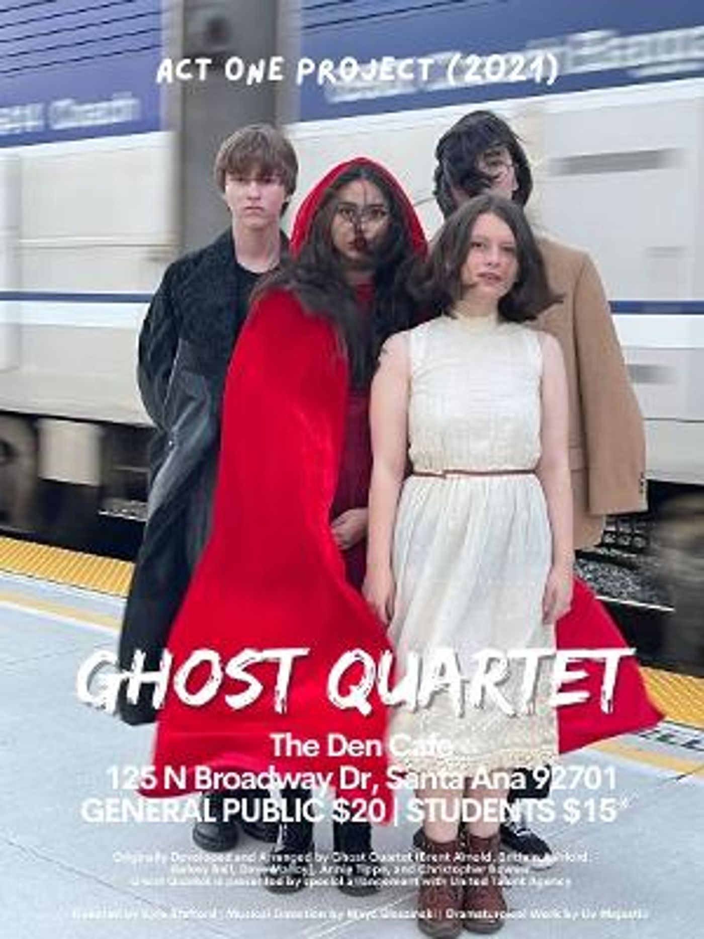 Student-led Production Of GHOST QUARTET Premieres In November  Image