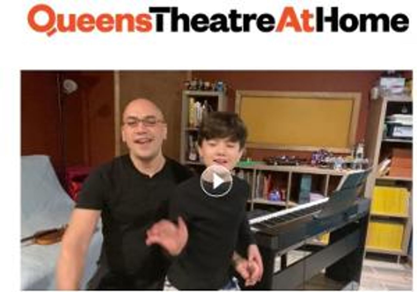 Queens Theatre At Home Presents FAMILY JAMS  Image