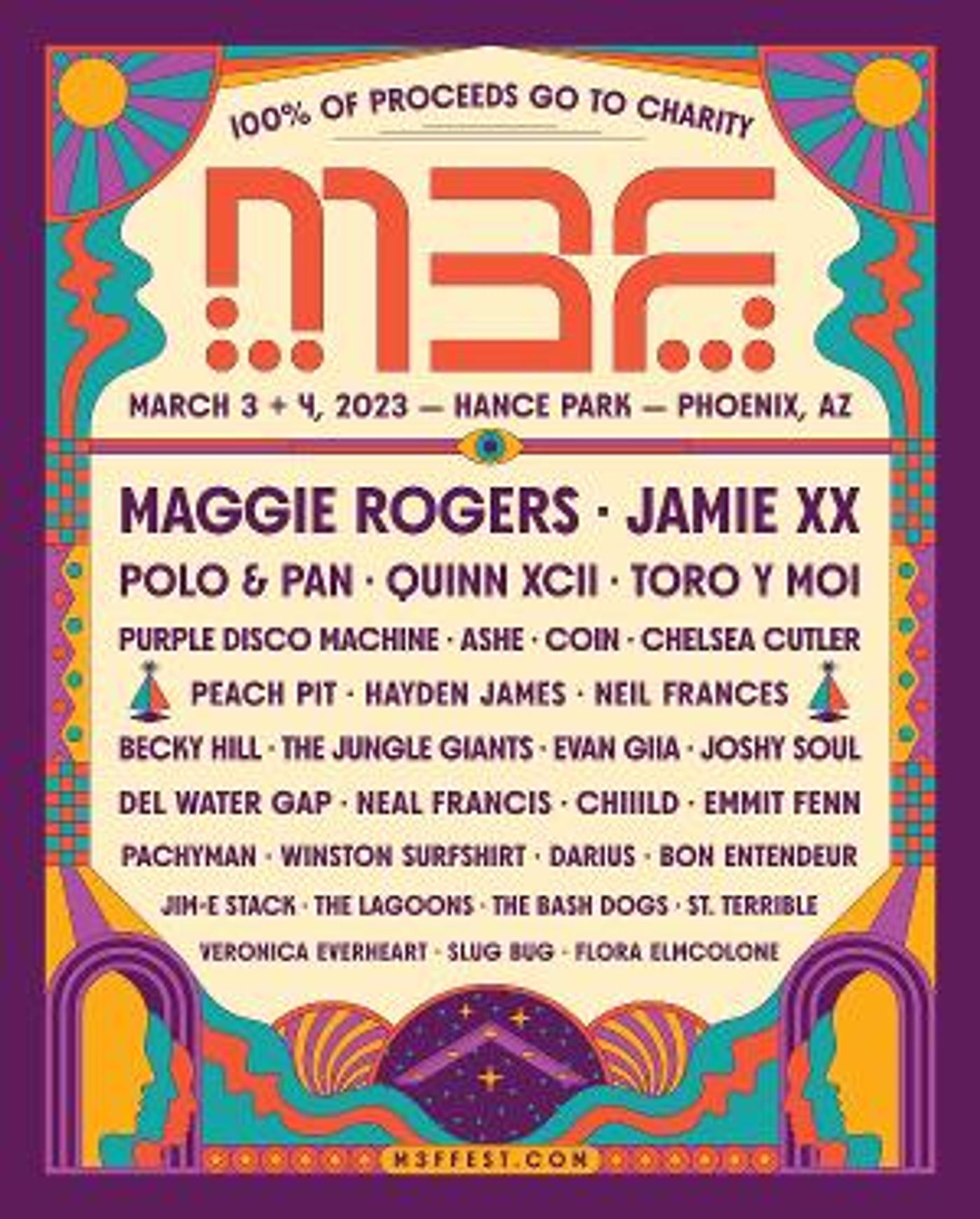 Maggie Rogers, Jamie xx, Peach Pit and More to Perform at M3F Fest  Image