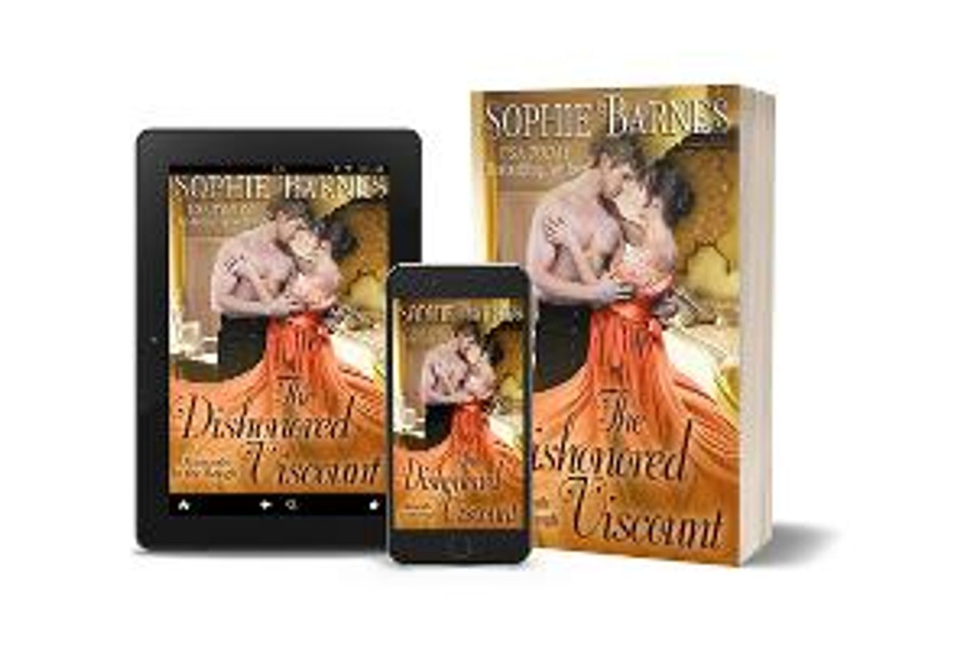 Sophie Barnes Releases New Regency Romance THE DISHONORED VISCOUNT  Image