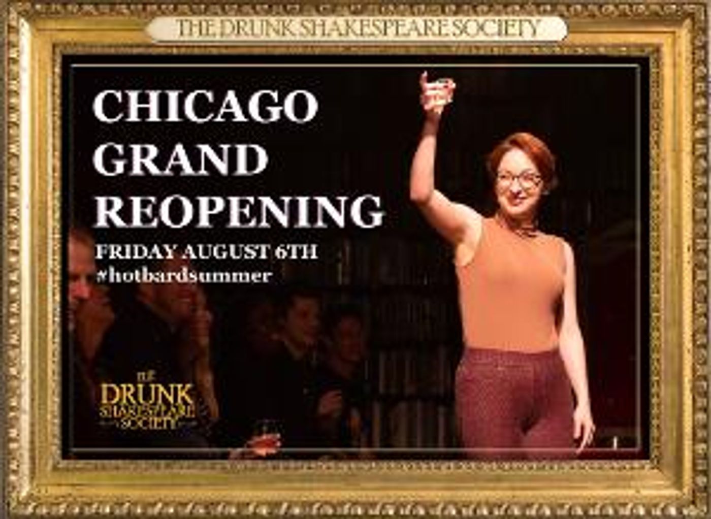 DRUNK SHAKESPEARE CHICAGO Reopening August 6  Image