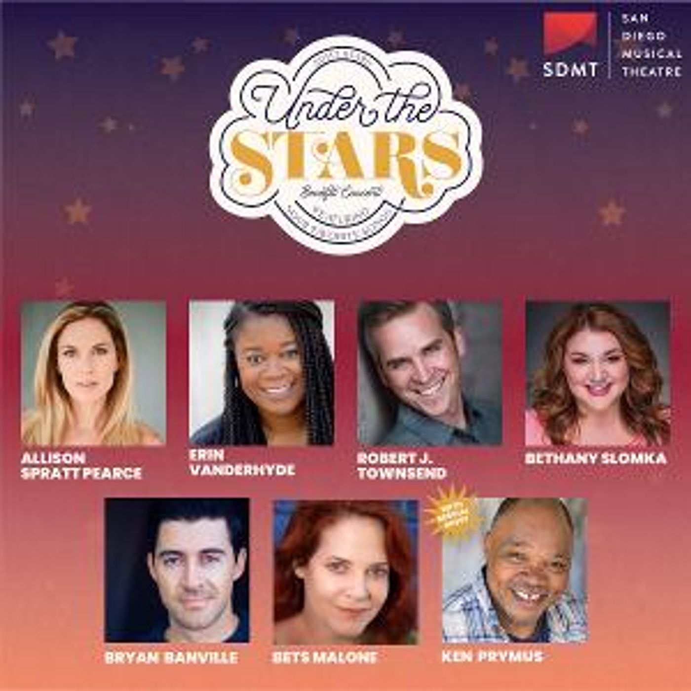 San Diego Musical Theatre Announces STARS UNDER THE STARS Benefit Concert  Image