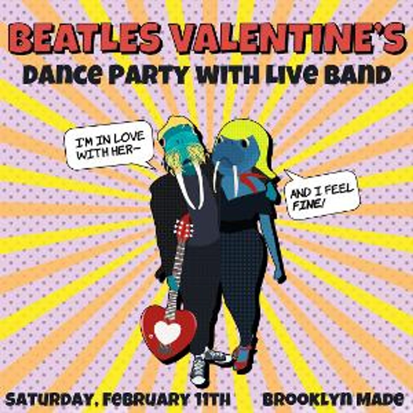 Jam Band Walrus to Present Beatles Dance Party at Brooklyn Made  Image