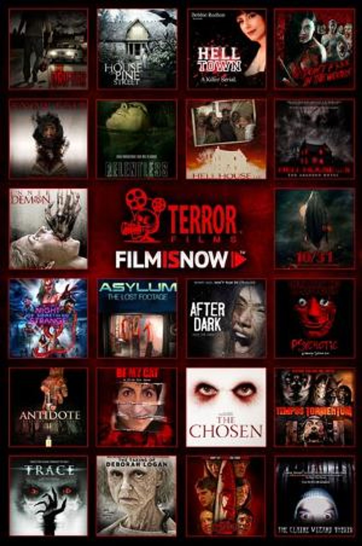 Terror Films Teams With FilmisNow For The Release Of Twenty-Three Horror Titles  Image